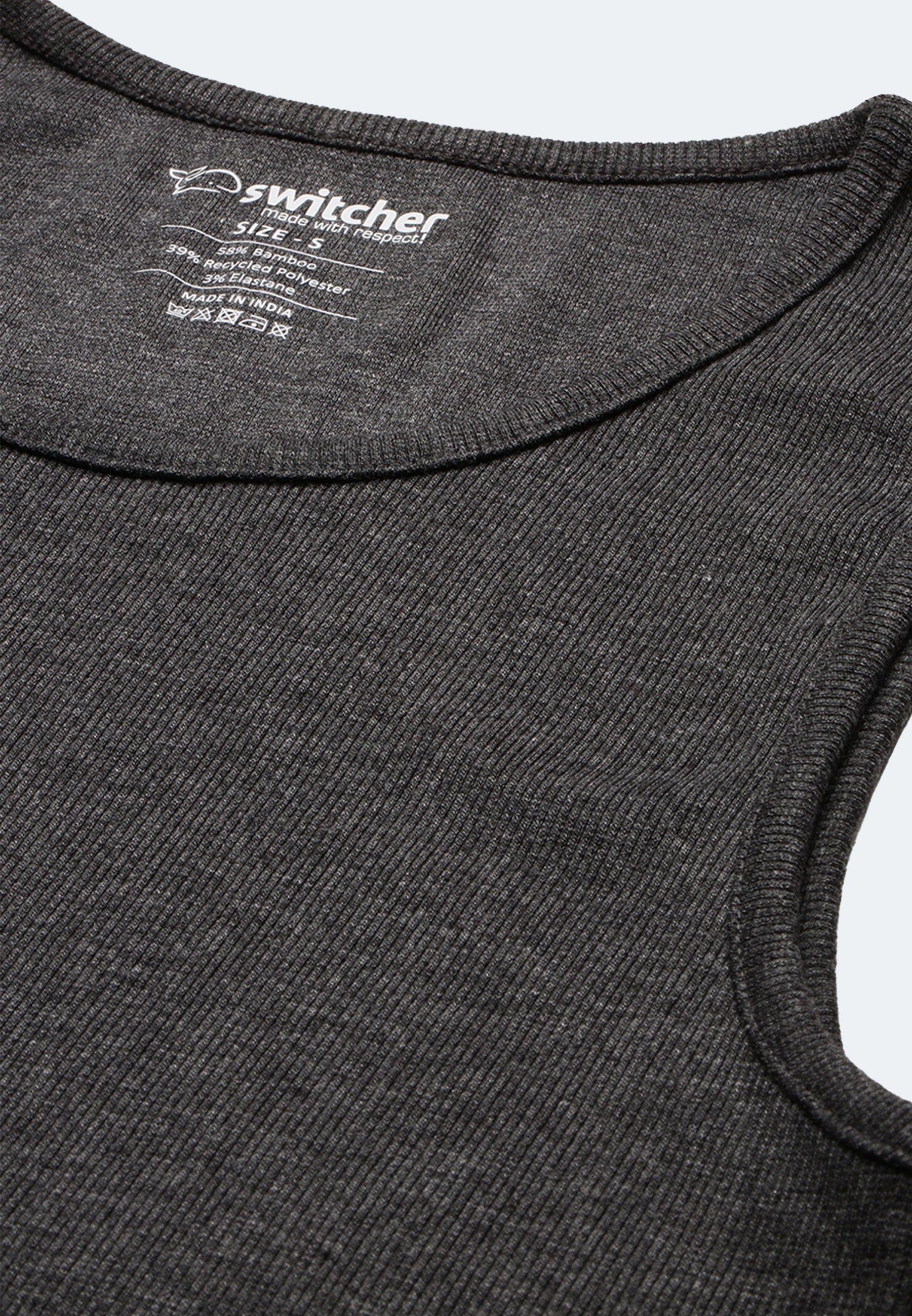 Switcher tank top silvester color/41 noir chine