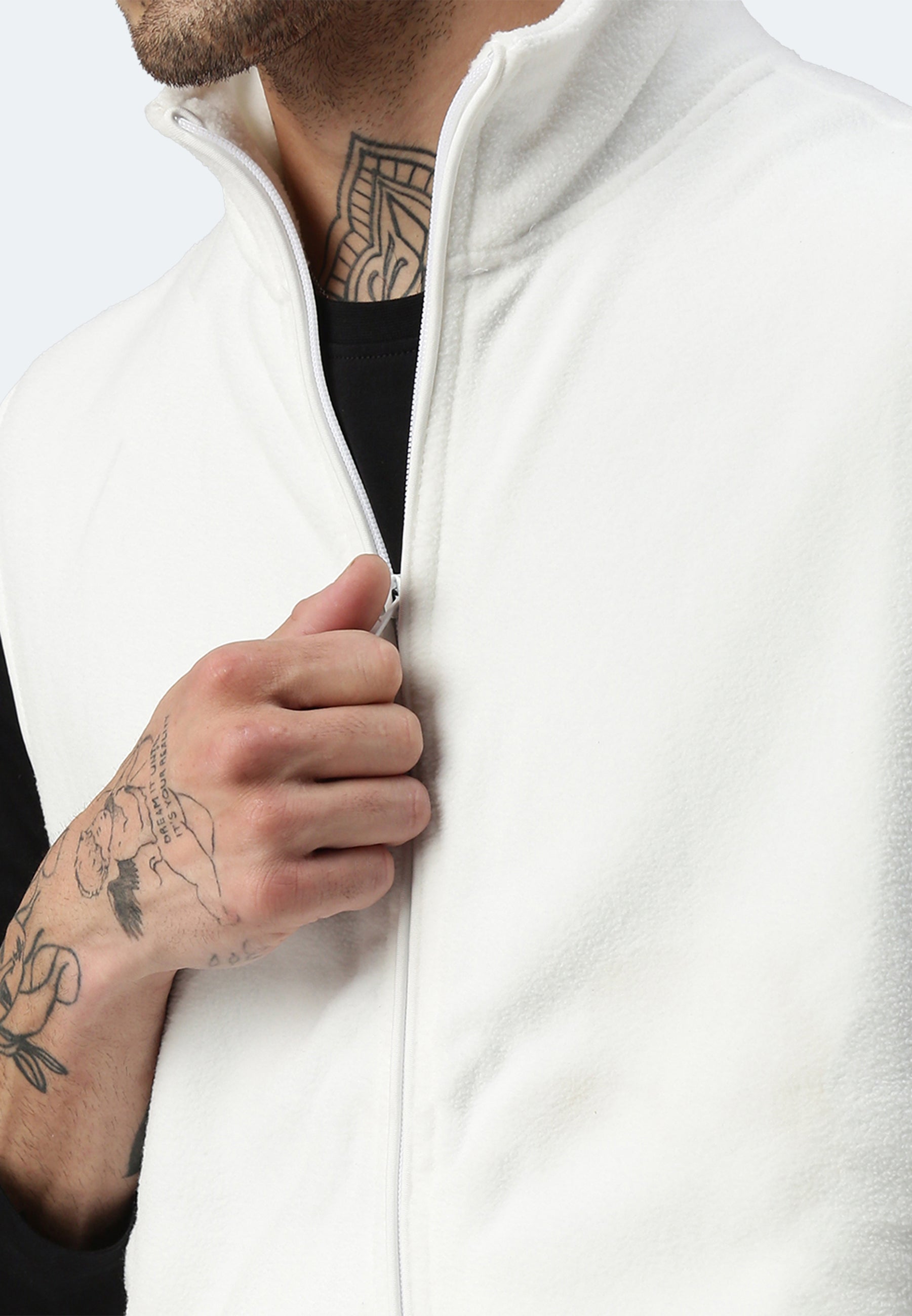 Switcher fleece cortina color/601 blanc casse