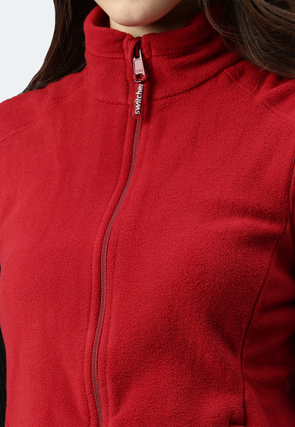 Switcher fleece helsinki color/107 ketchup