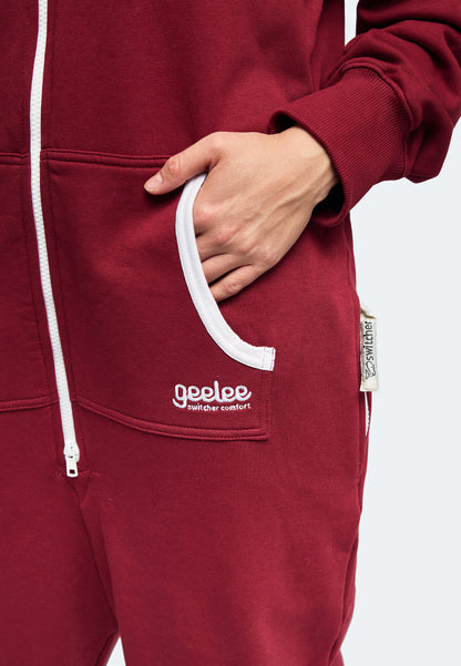 Switcher jumpsuit geelee jumpsuit color/158 burgundy