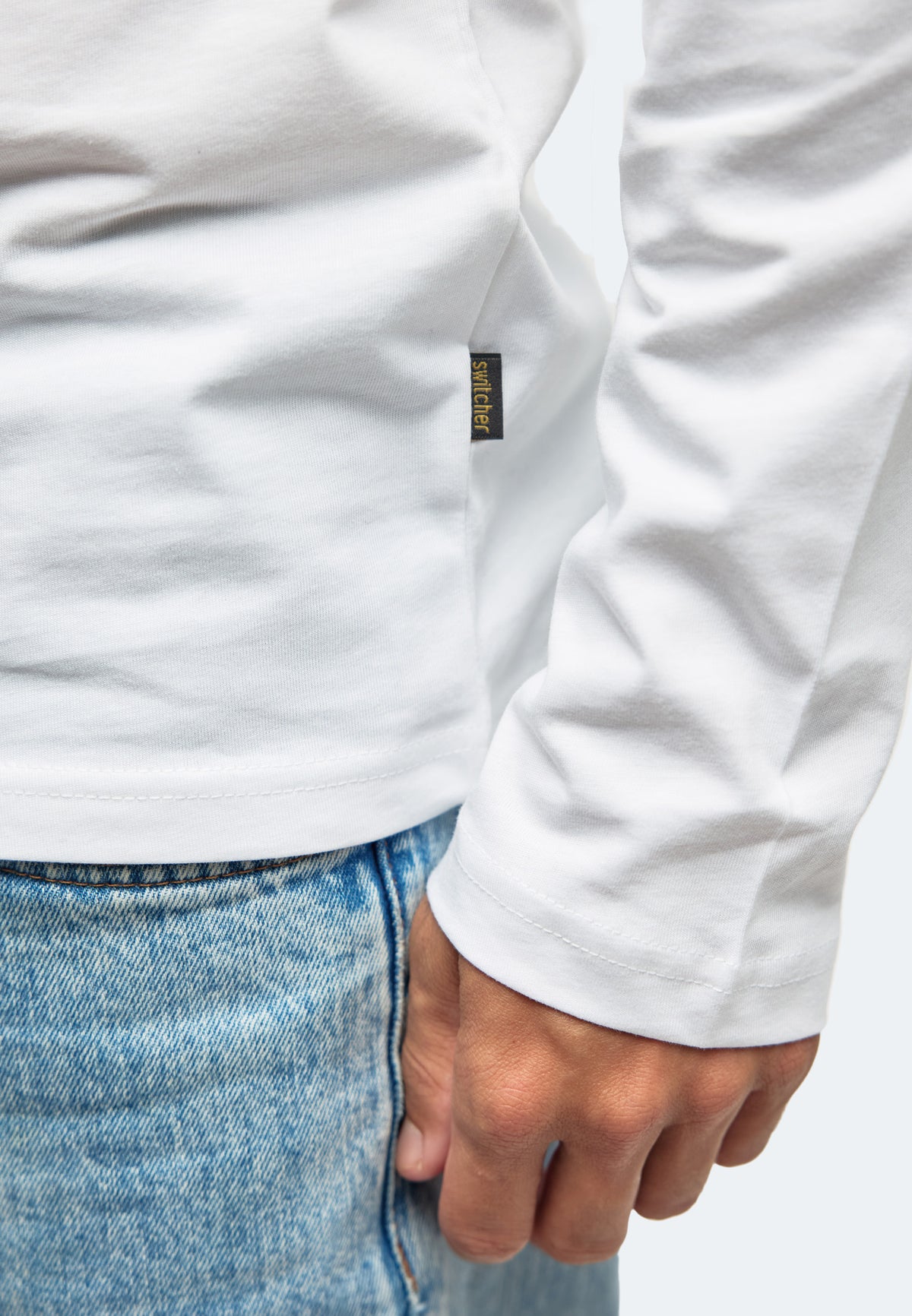 Switcher longsleeve loic color/1 blanc