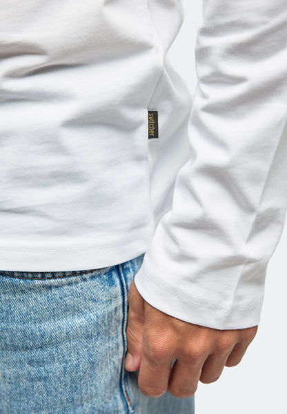 Switcher longsleeve loic color/1 blanc