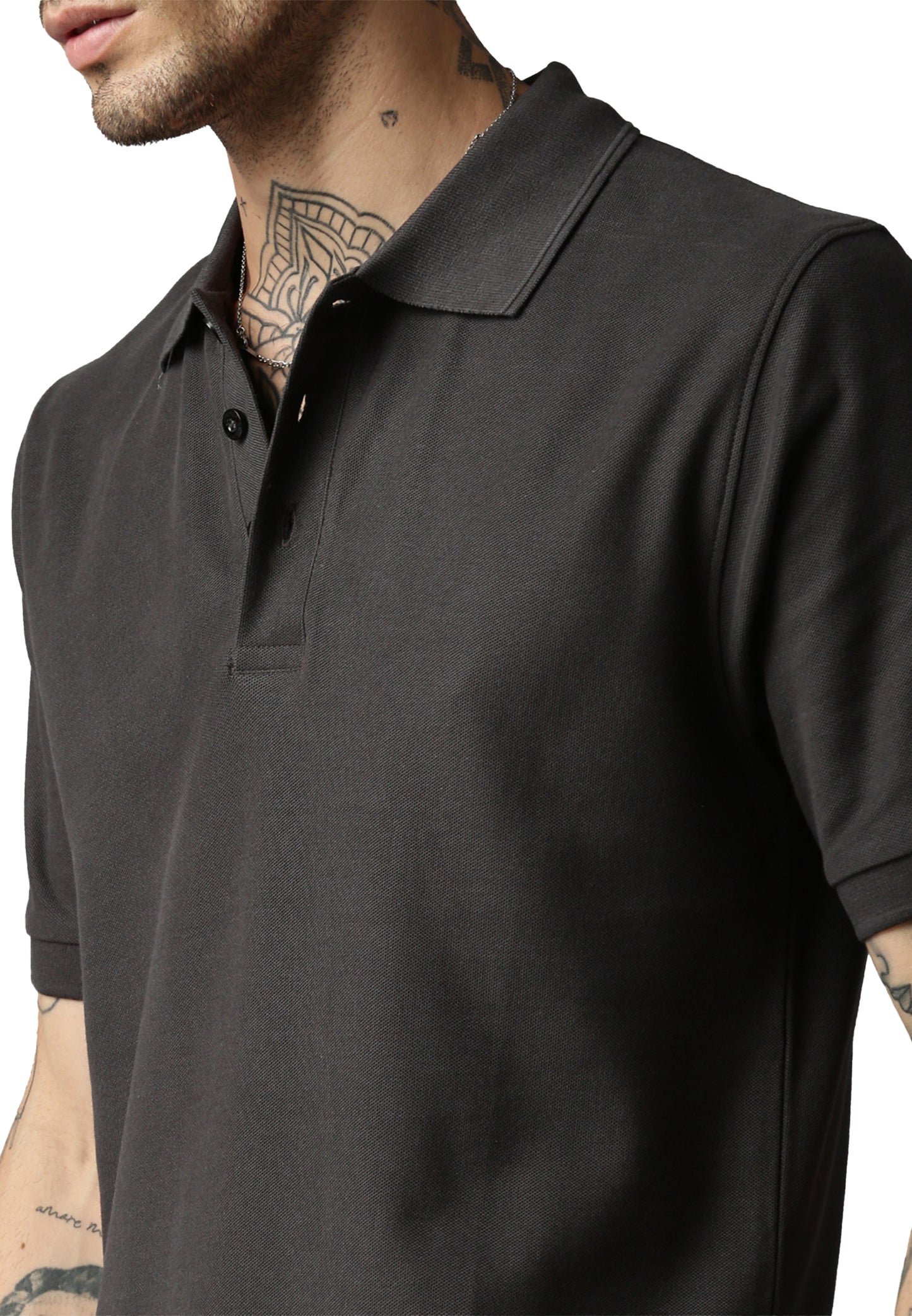 Switcher men's polo john color/410 arsenic