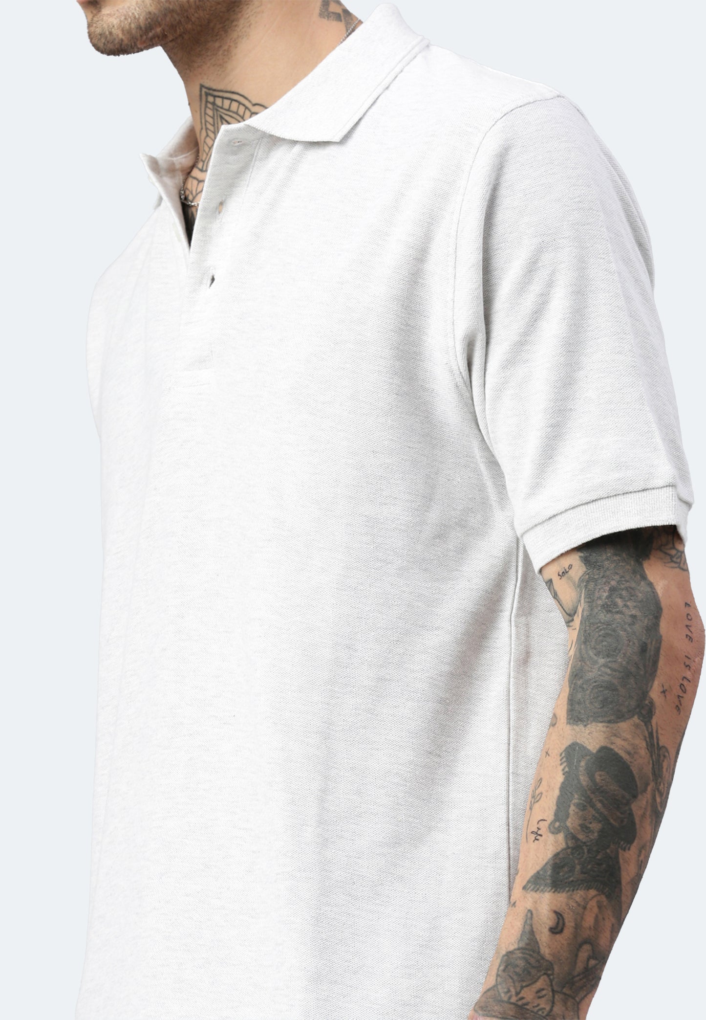 Switcher men's polo john color/43 blanc chine