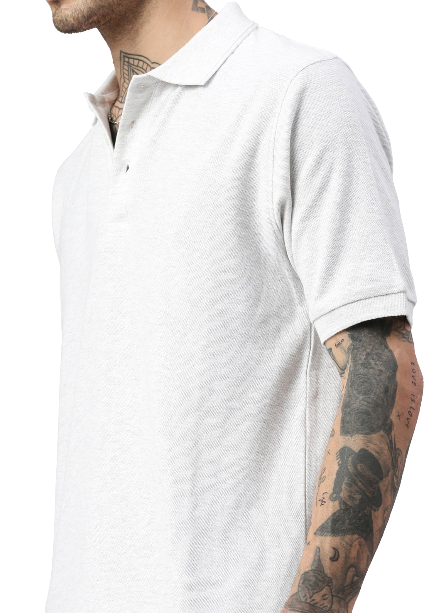 Switcher men's polo john color/43 blanc chine
