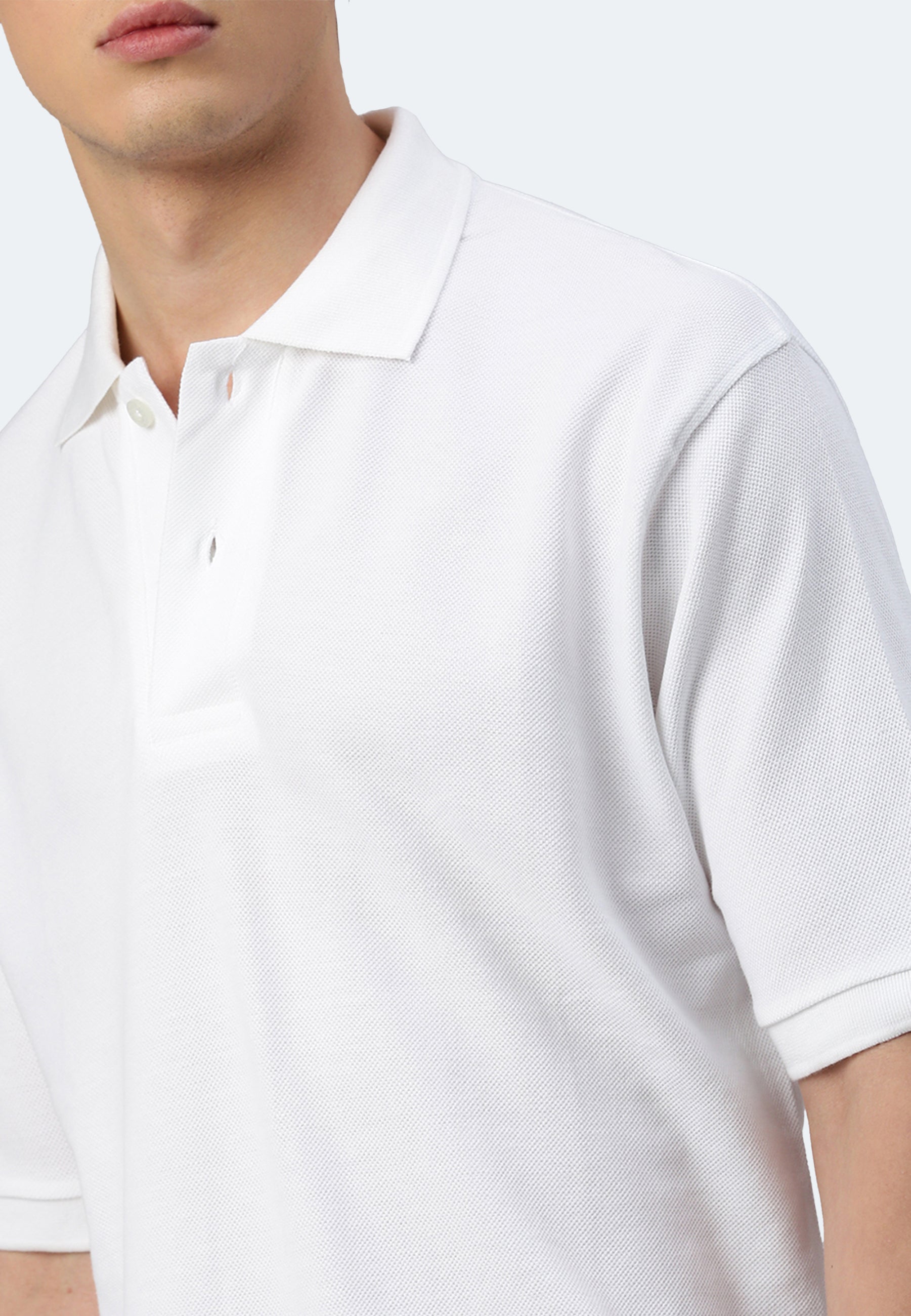 Switcher men's polo samuel color/1 blanc