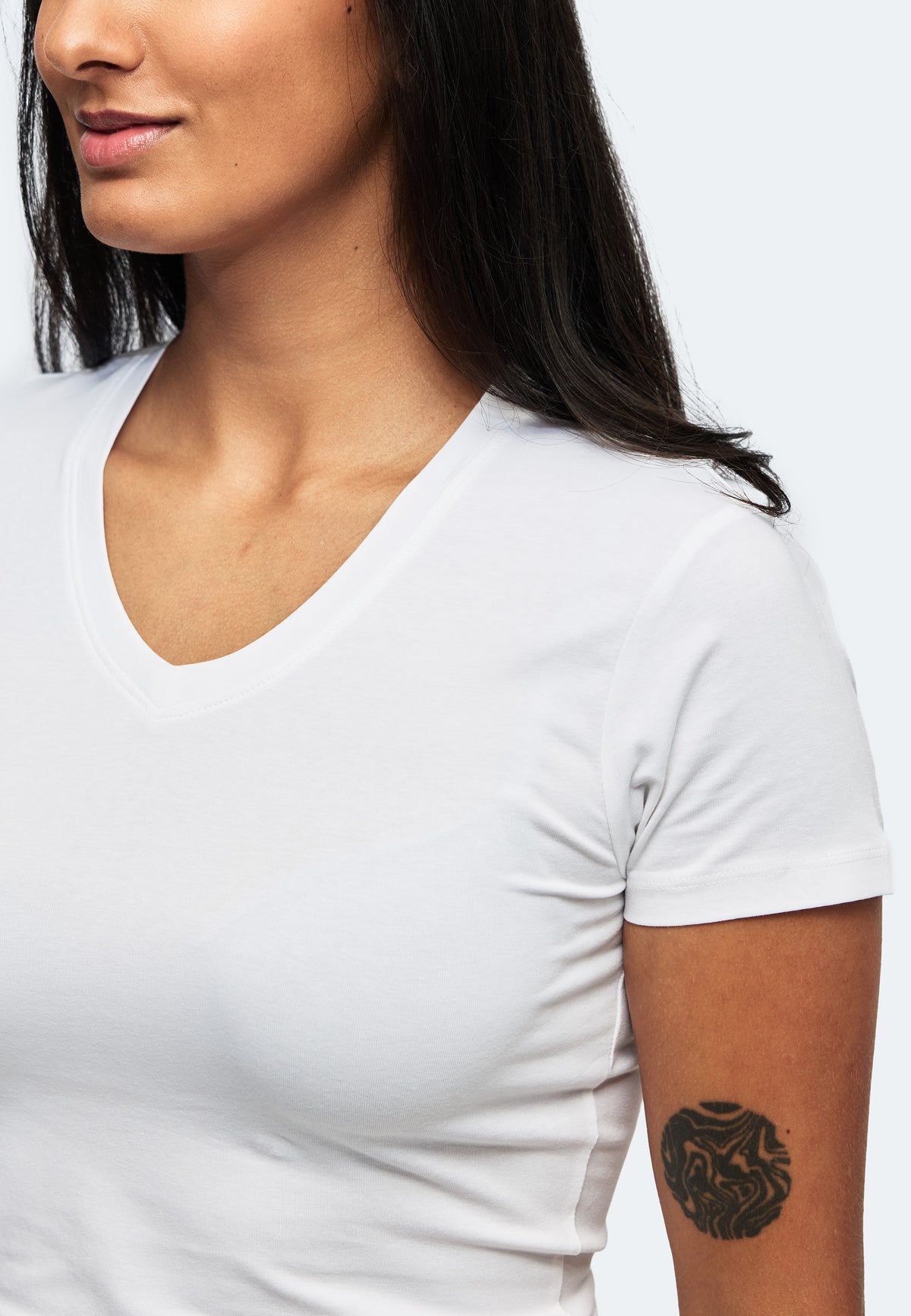 Switcher shirt giorgia color/1 Blanc