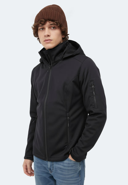 Switcher softshell riffelberg color/40 noir