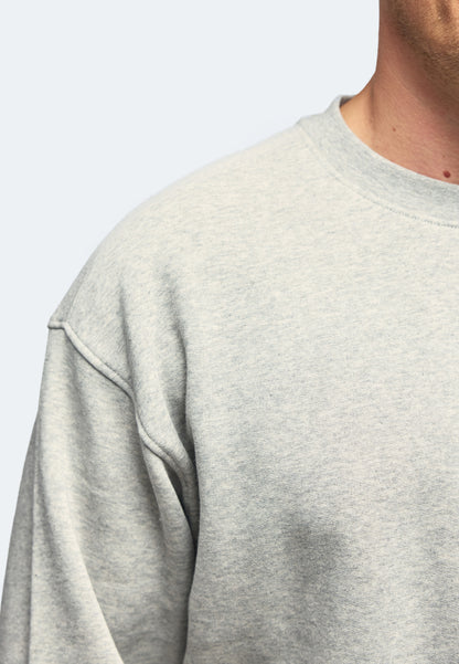 men sweatshirt Bristol color/42 gris chine
