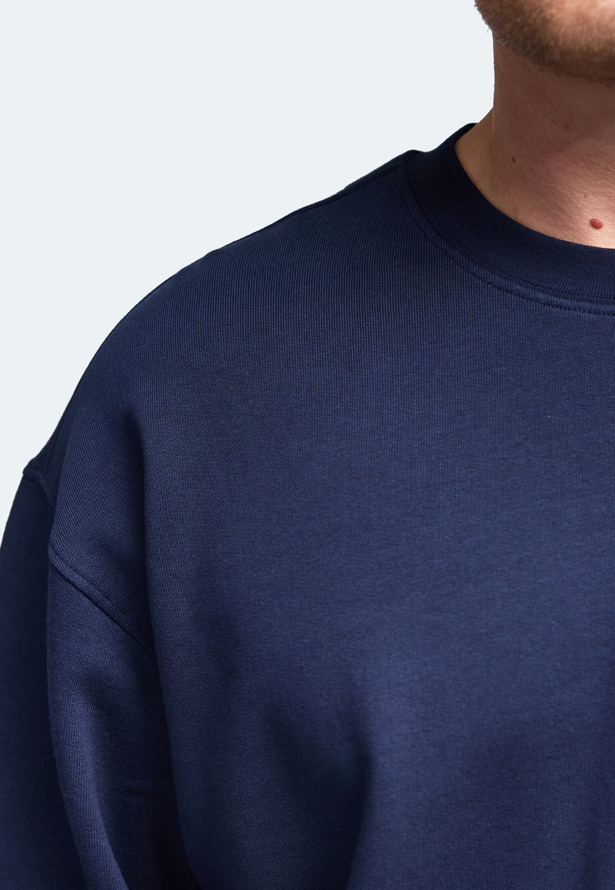 men sweatshirt Bristol color/20 marine
