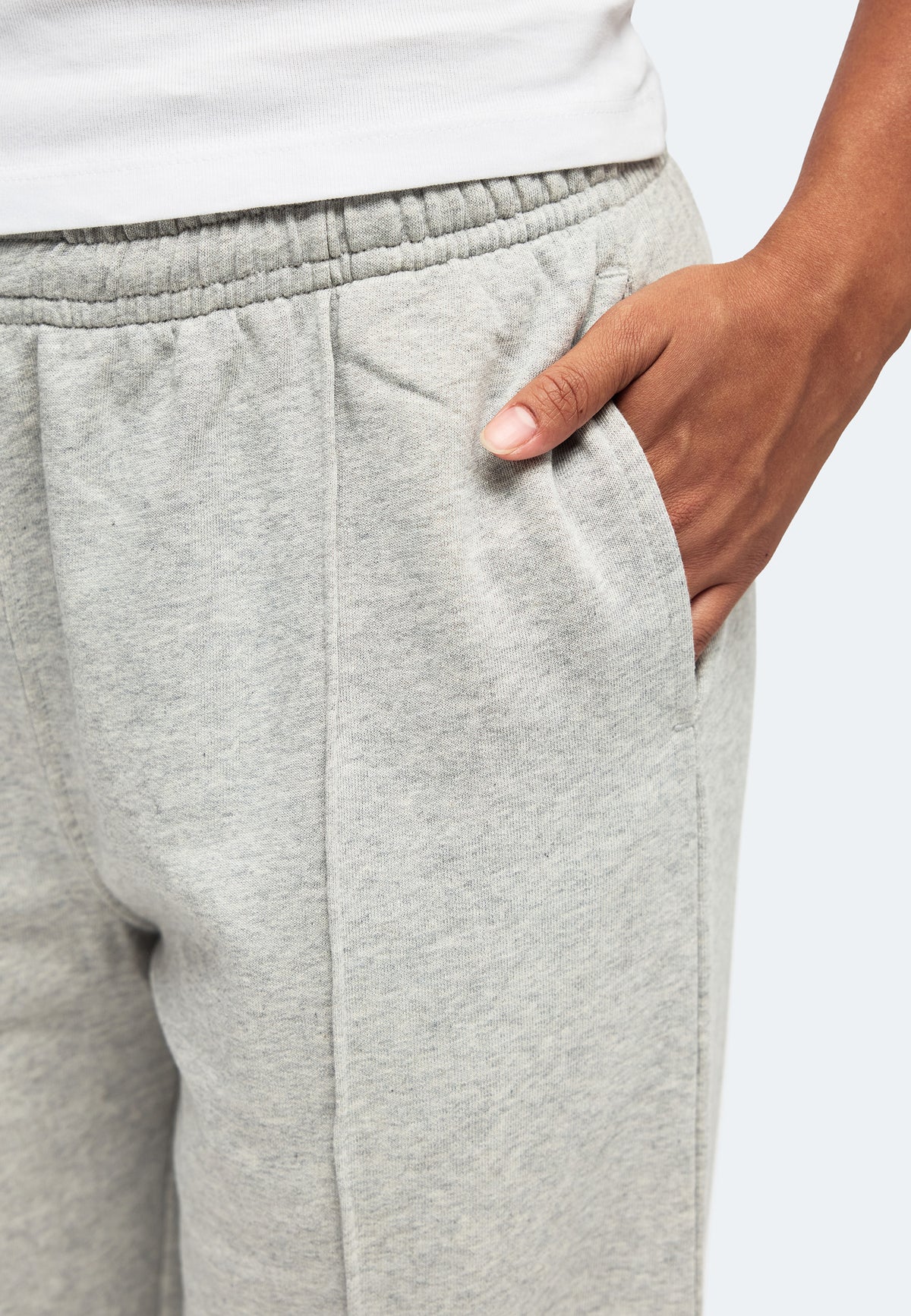 Pantalon de survêtement Switcher pour femme, modèle Lincon, couleur 42 gris chiné