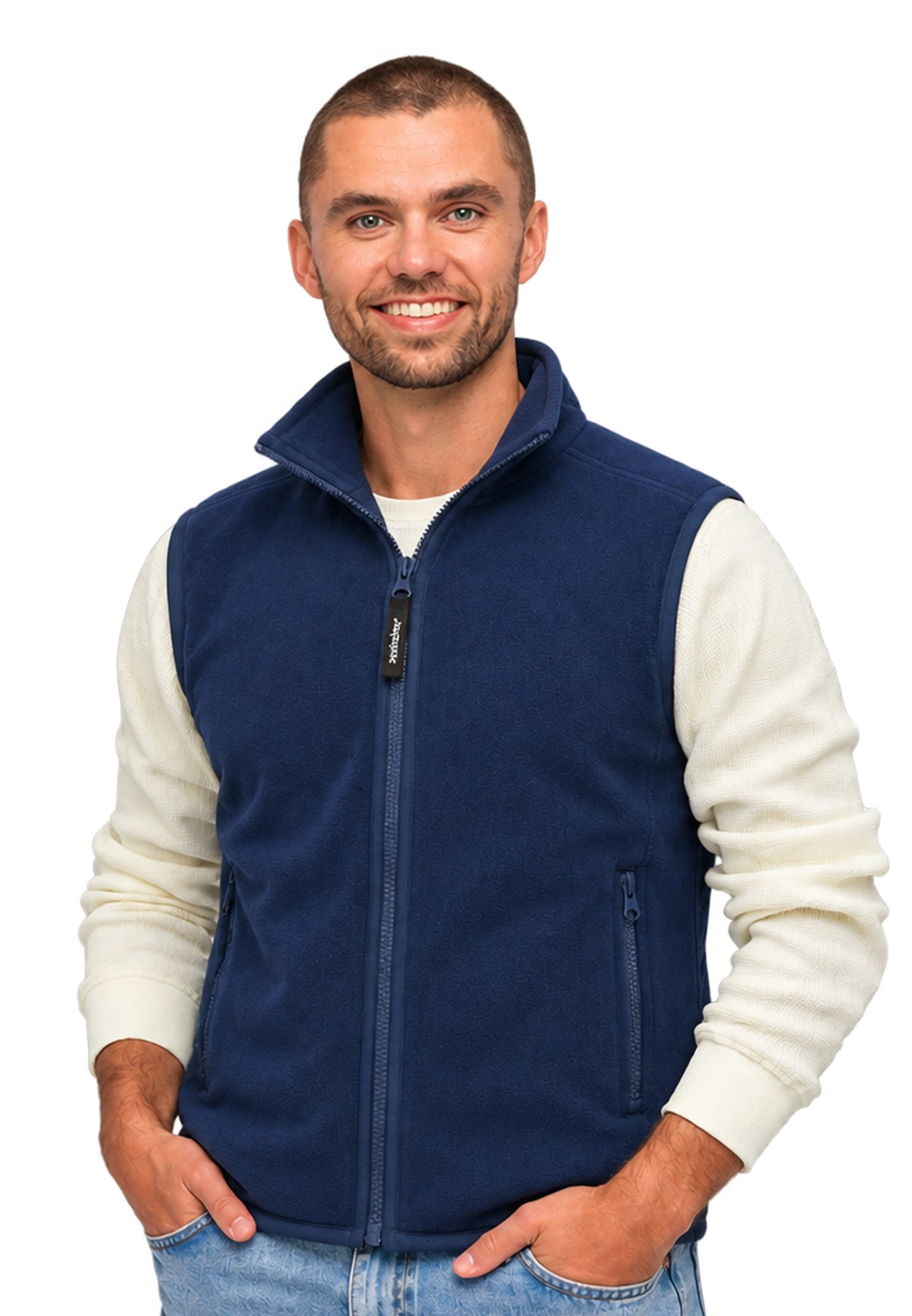 Gilet in pile Switcher, nuovo colore Cortina/20 marine