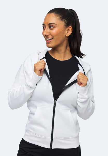 Felpa Con Cappuccio Donna Arizona – Blu, Taglia M, Pullover In Cotone E Poliestere, Nuova Con Etichette - Foto 1