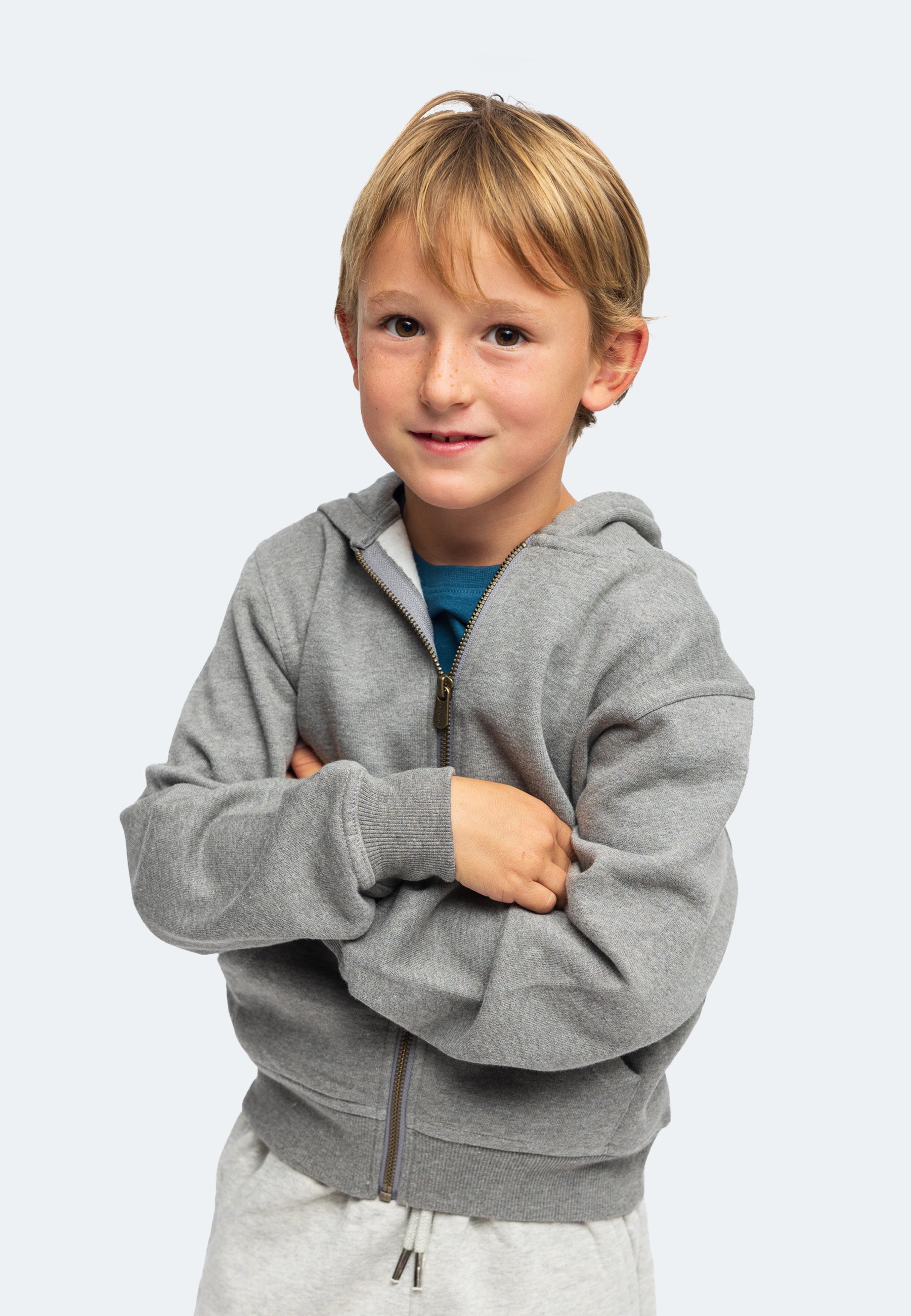 Switcher hoodie kid's bruce color/672 ebony chine
