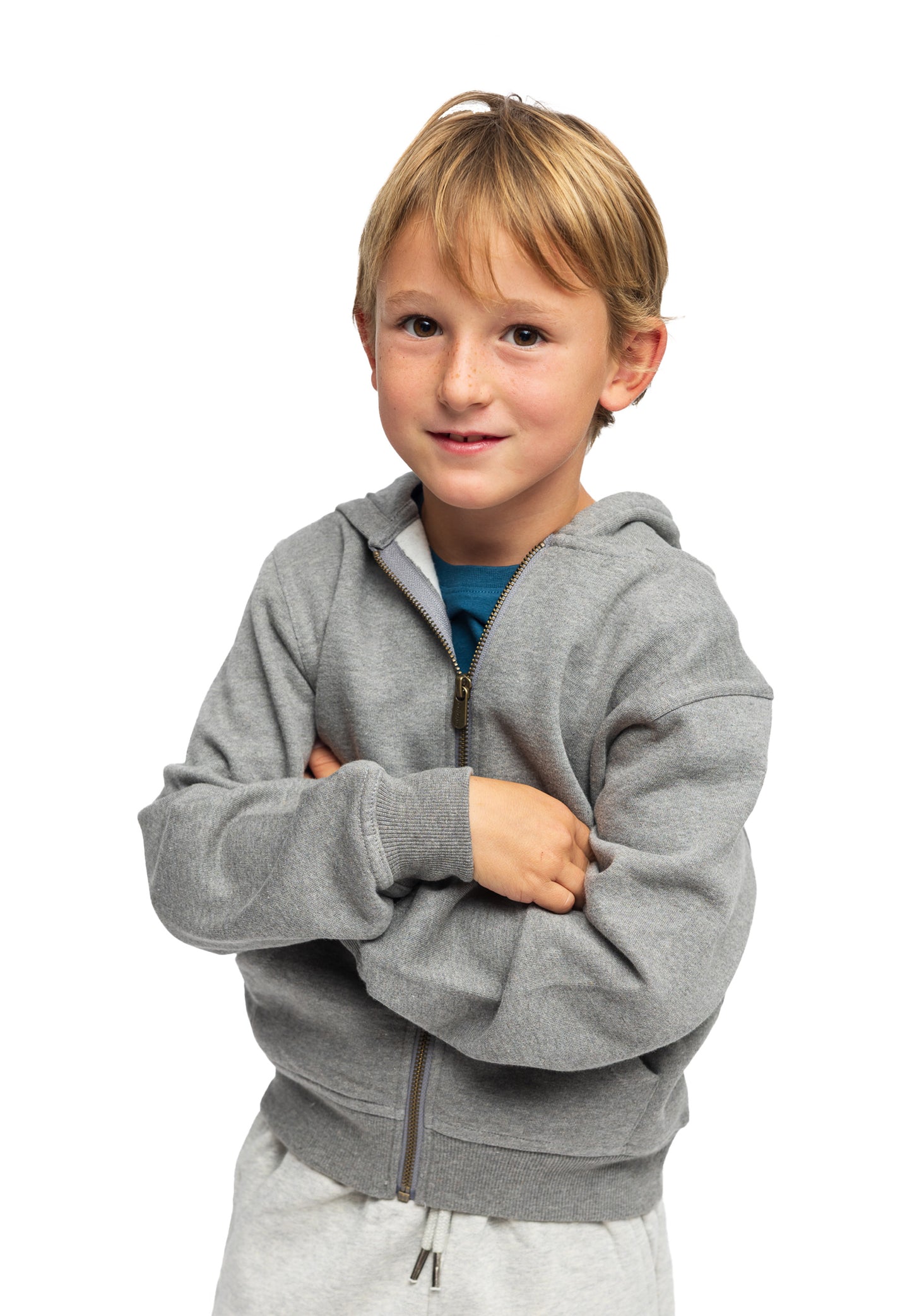 Switcher hoodie kid's bruce color/672 ebony chine