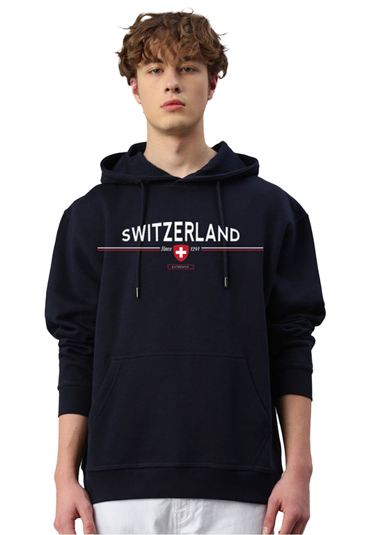 Switcher hoodie men Switzerland Premium color/20 marine