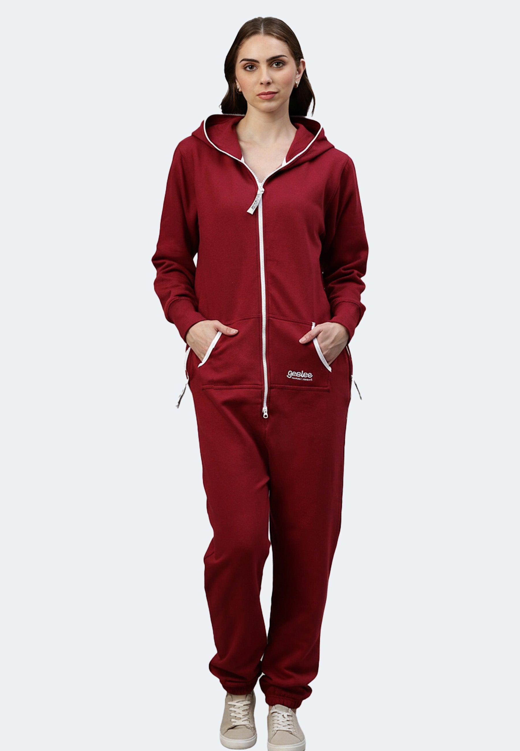 Switcher jumpsuit geelee jumpsuit color/158 burgundy
