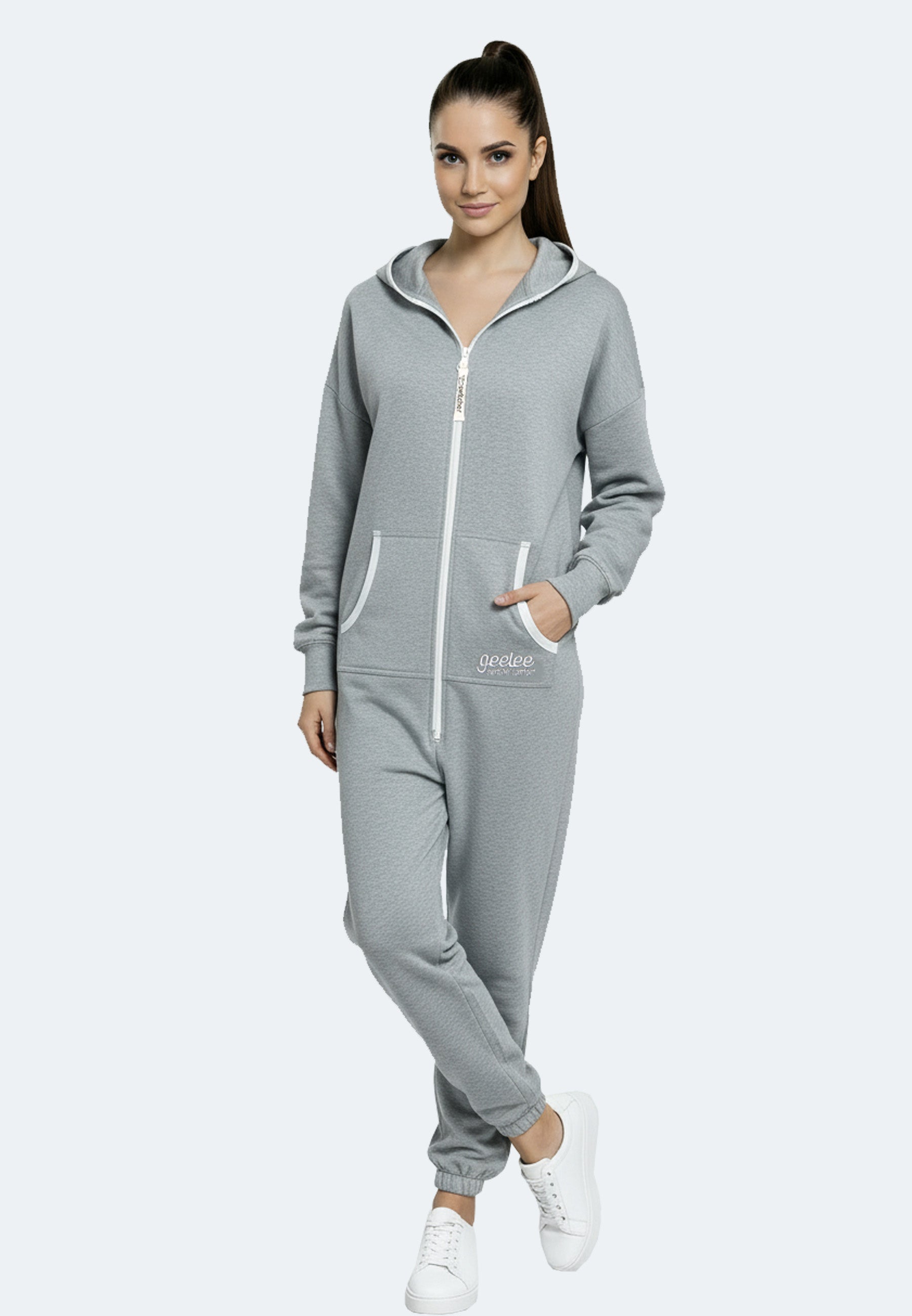 Switcher jumpsuit geelee jumpsuit color/42 gris chine