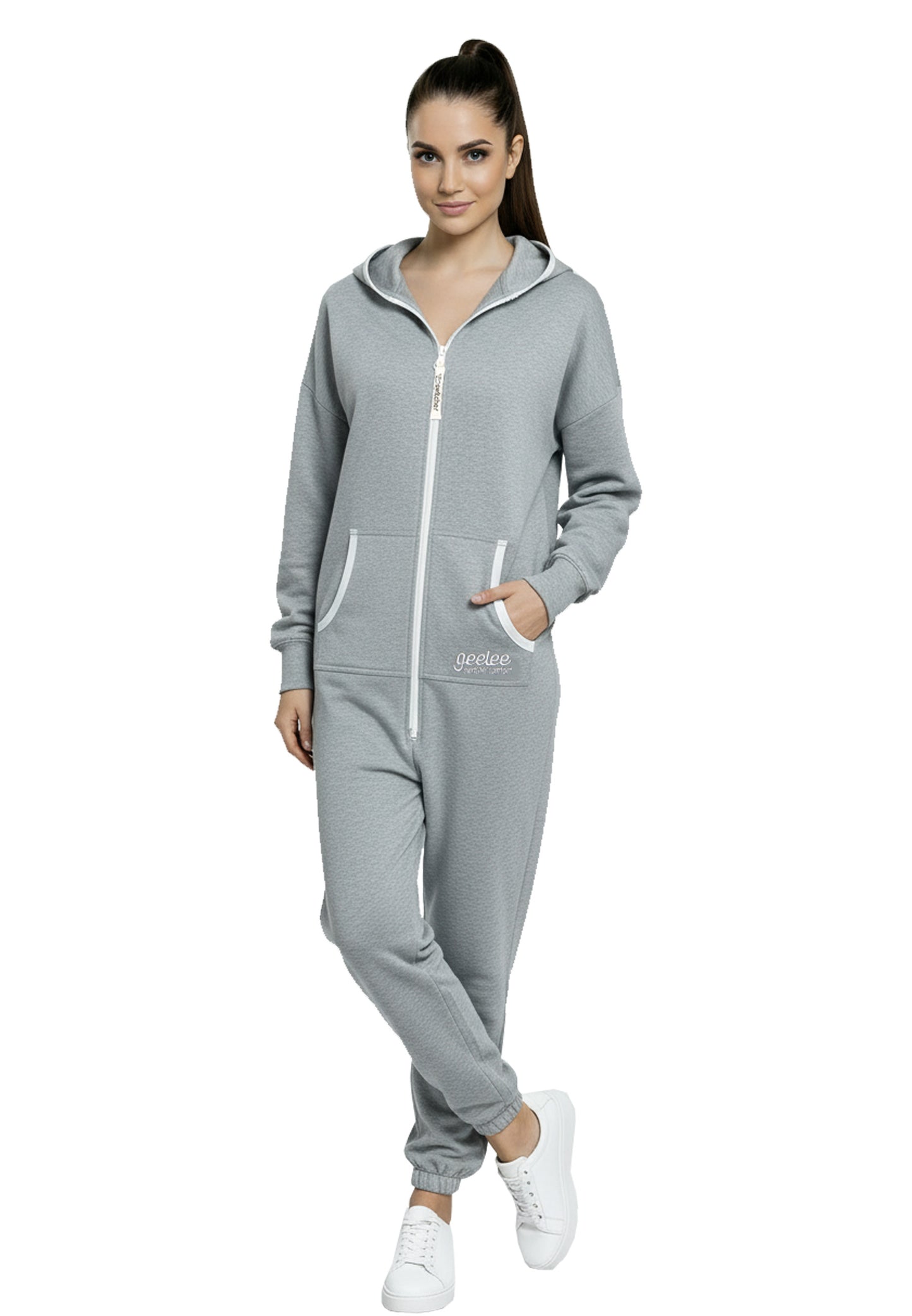 Switcher jumpsuit geelee jumpsuit color/42 gris chine