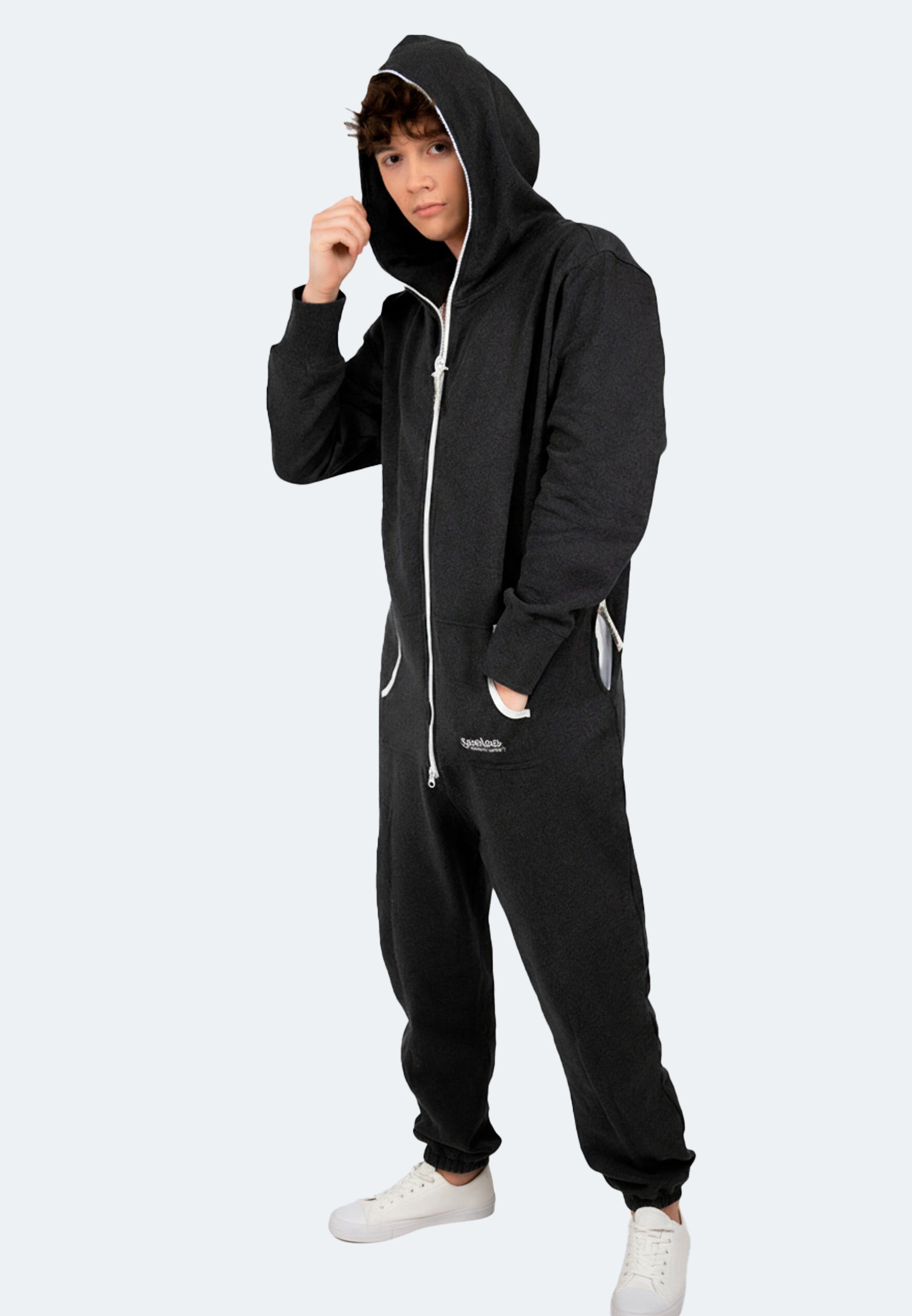 Switcher jumpsuit geelee jumpsuit color/41 noir chine