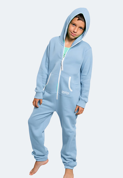 Switcher jumpsuit geelee bear kids jumpsuit color/205 blue soul