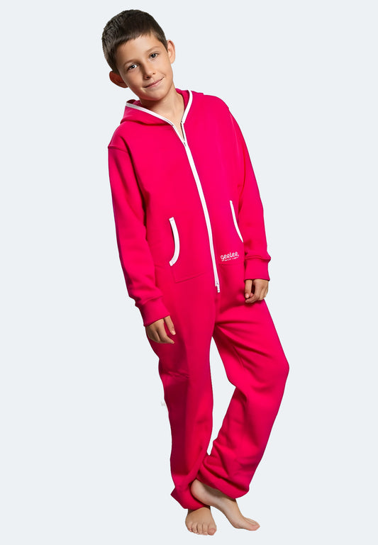 Switcher jumpsuit geelee bear kids jumpsuit color/197 cyclamen