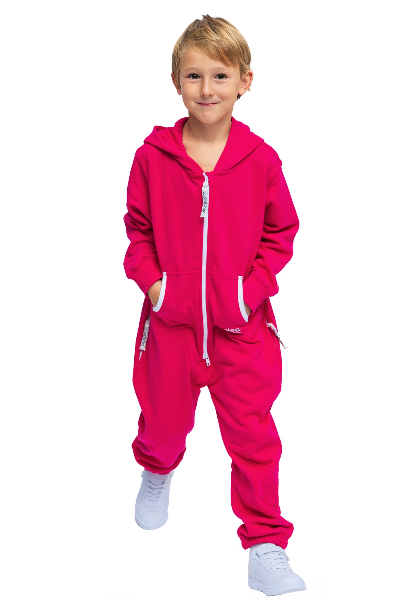 Switcher jumpsuit geelee kids jumpsuit color/197 cyclamen