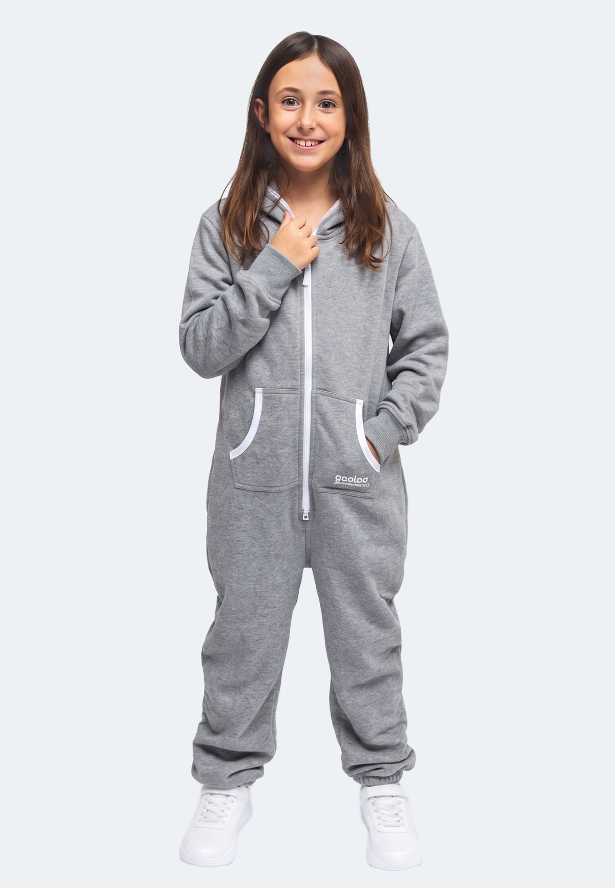 Switcher jumpsuit geelee kids jumpsuit color/672 ebony chine