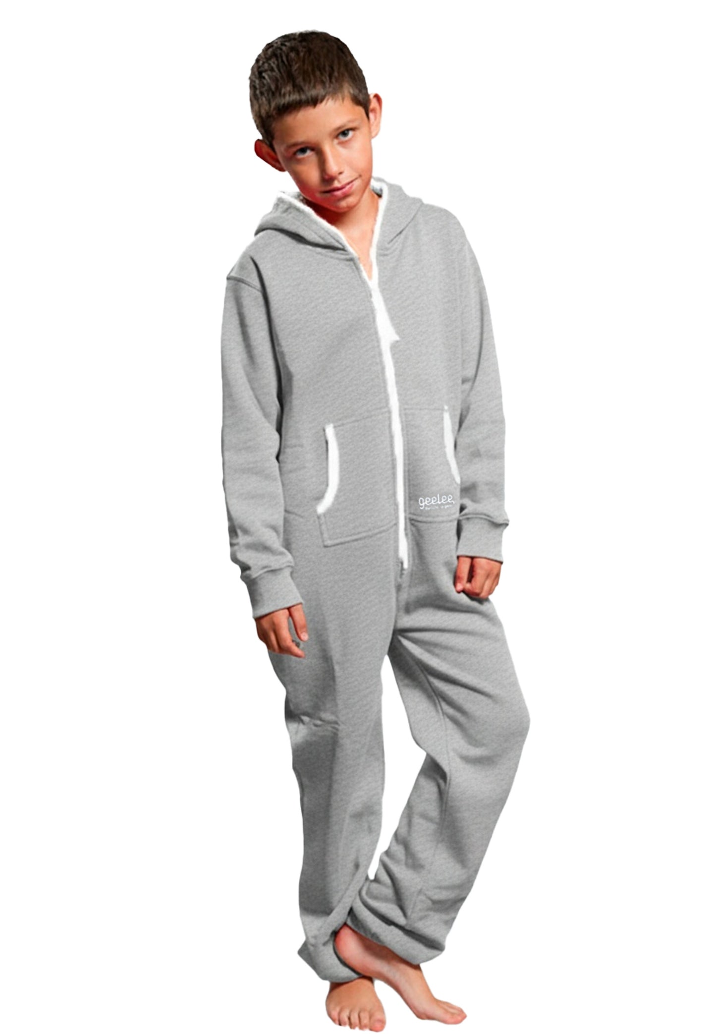 Switcher jumpsuit geelee bear kids jumpsuit color/42 gris chine