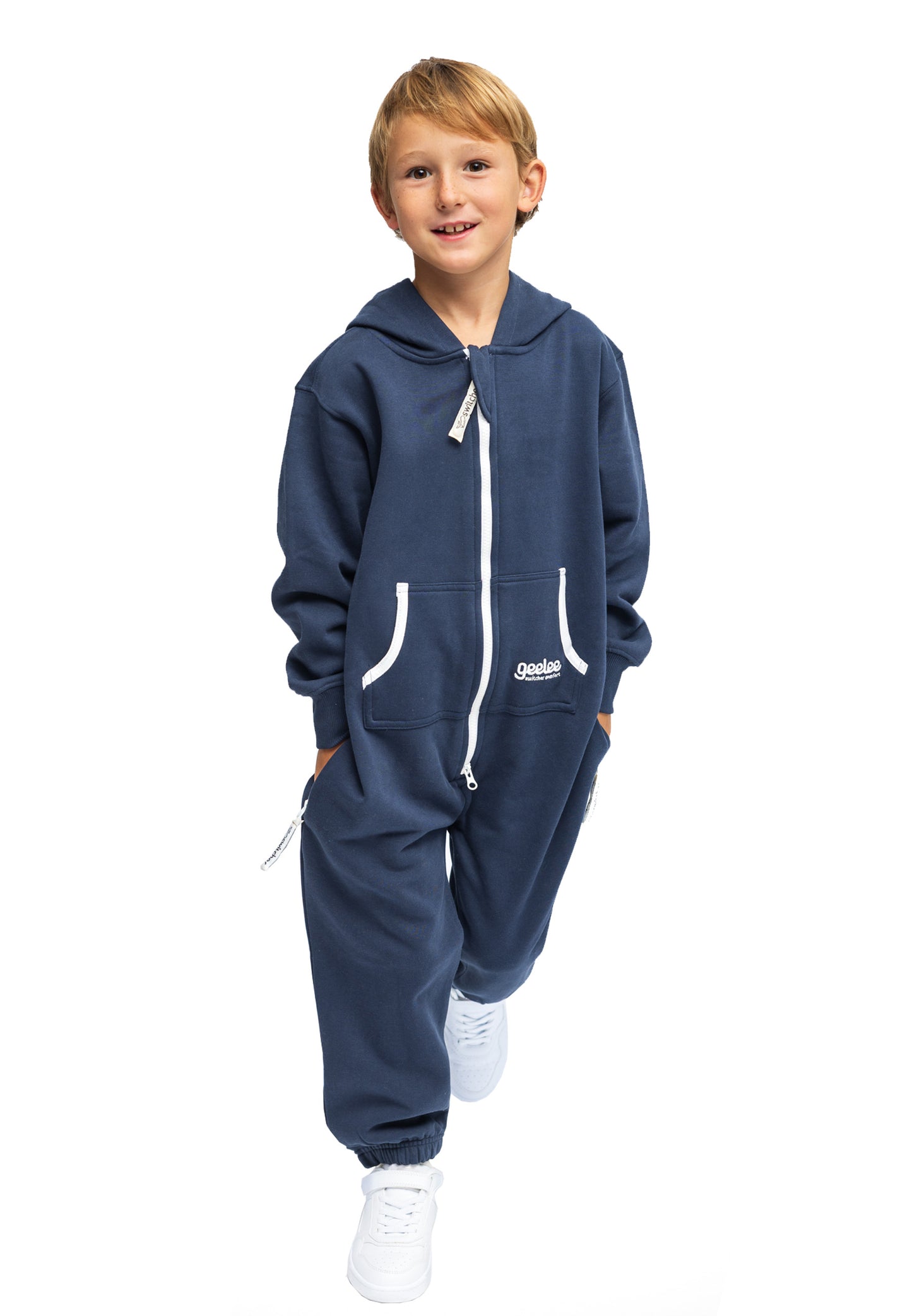 Switcher jumpsuit geelee kids jumpsuit color/20 marine