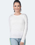 Switcher shirt Lady liliane color/1 blanc