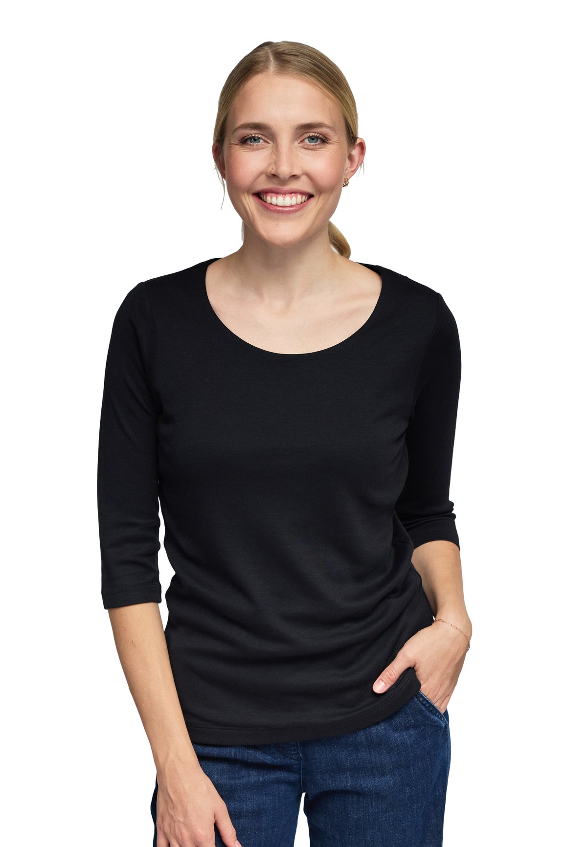 Switcher longsleeve yasmin color/40 noir