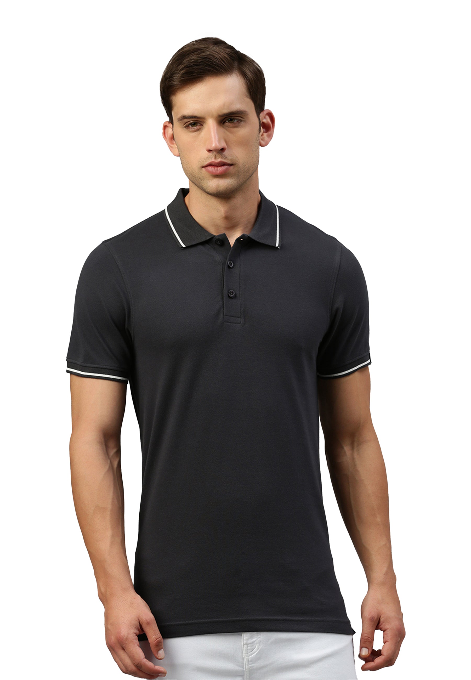 Switcher men&#39;s polo ben color/410 arsenic