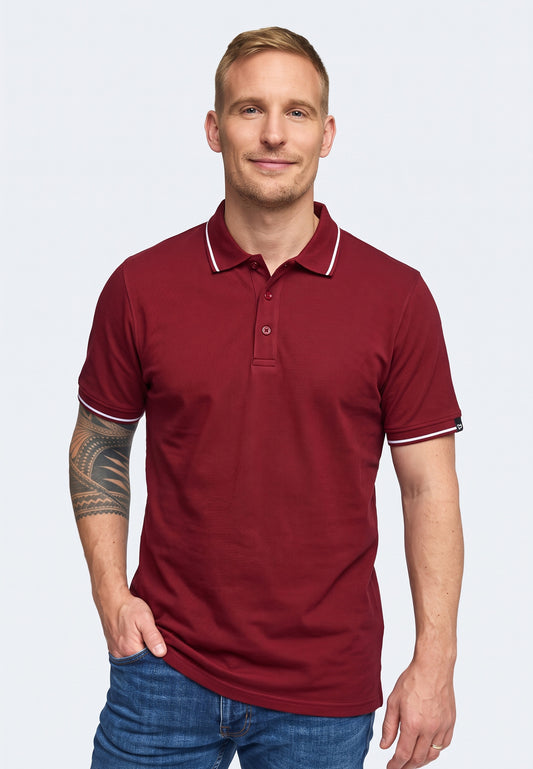 Polo Switcher da uomo ben color/158 bordeaux