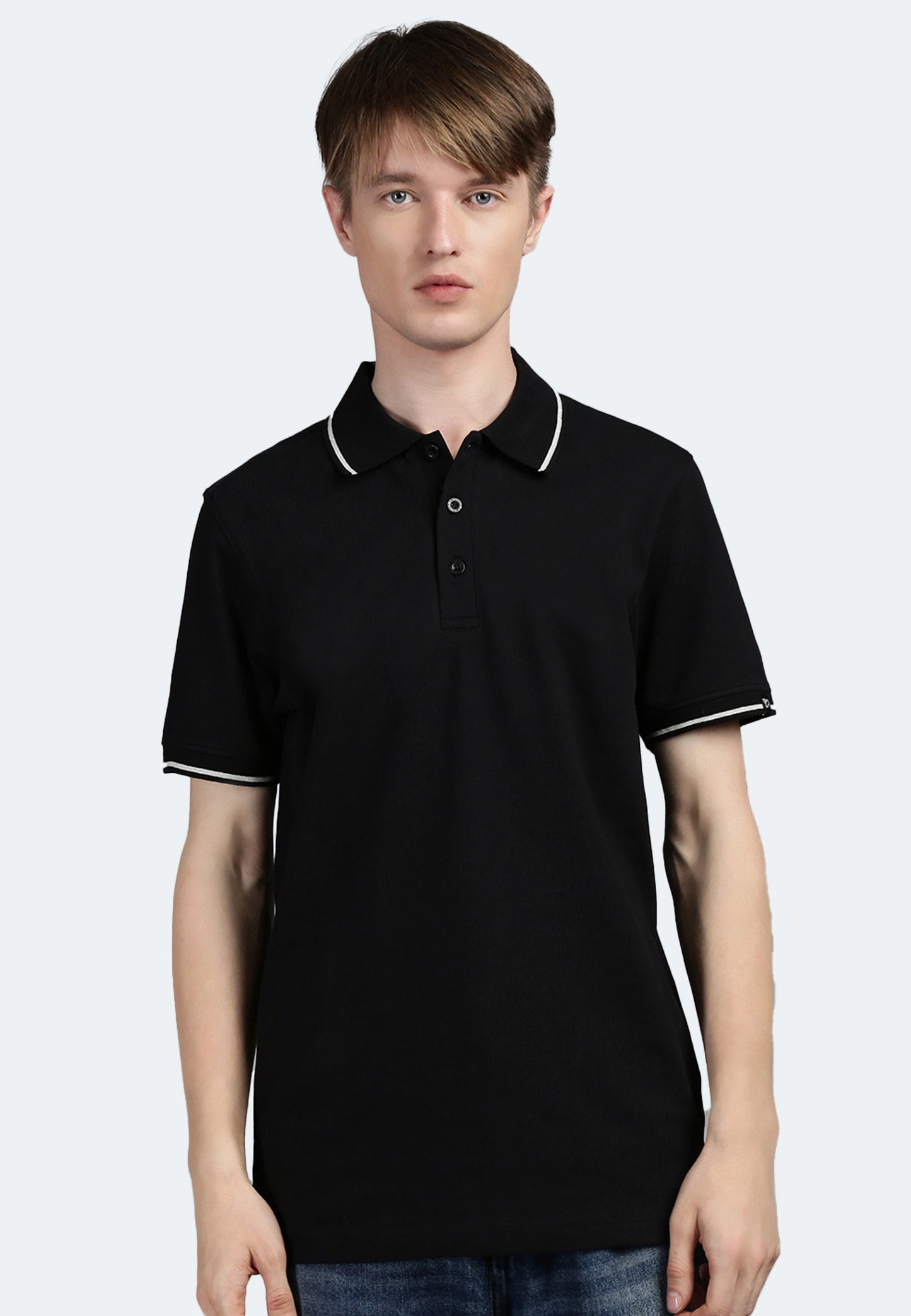 Switcher men's polo ben color/40 noir