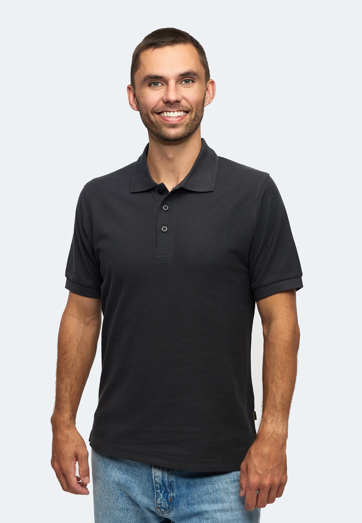 Switcher men's polo john color/410 arsenic