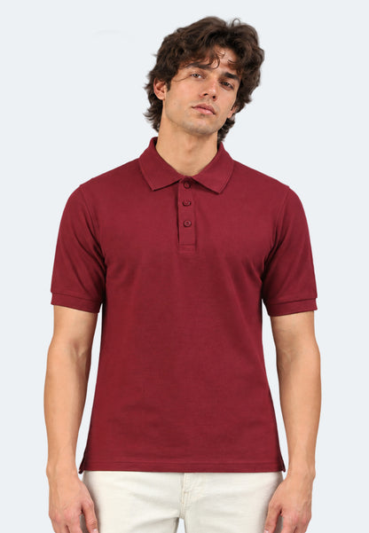 Switcher men's polo john color/158 burgundy
