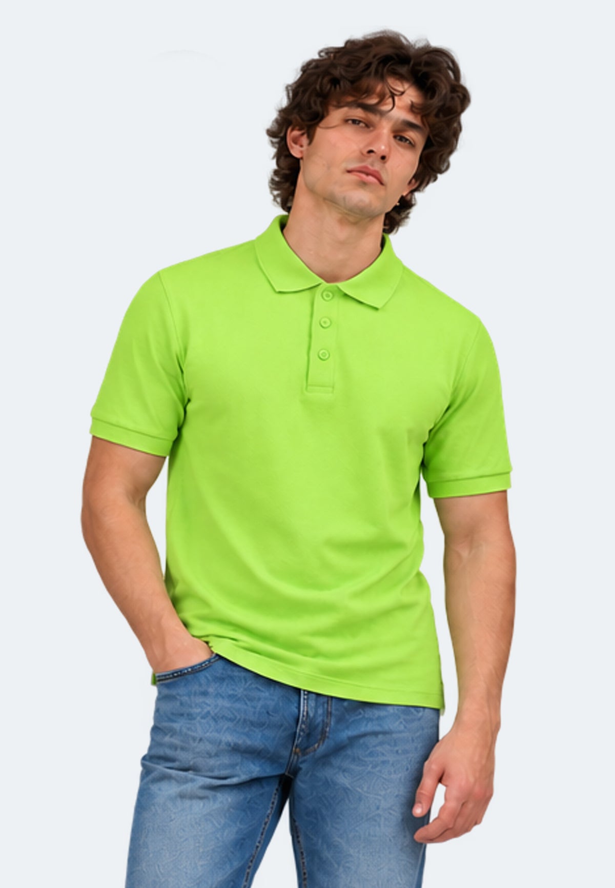 Switcher men's polo john color/364 limette