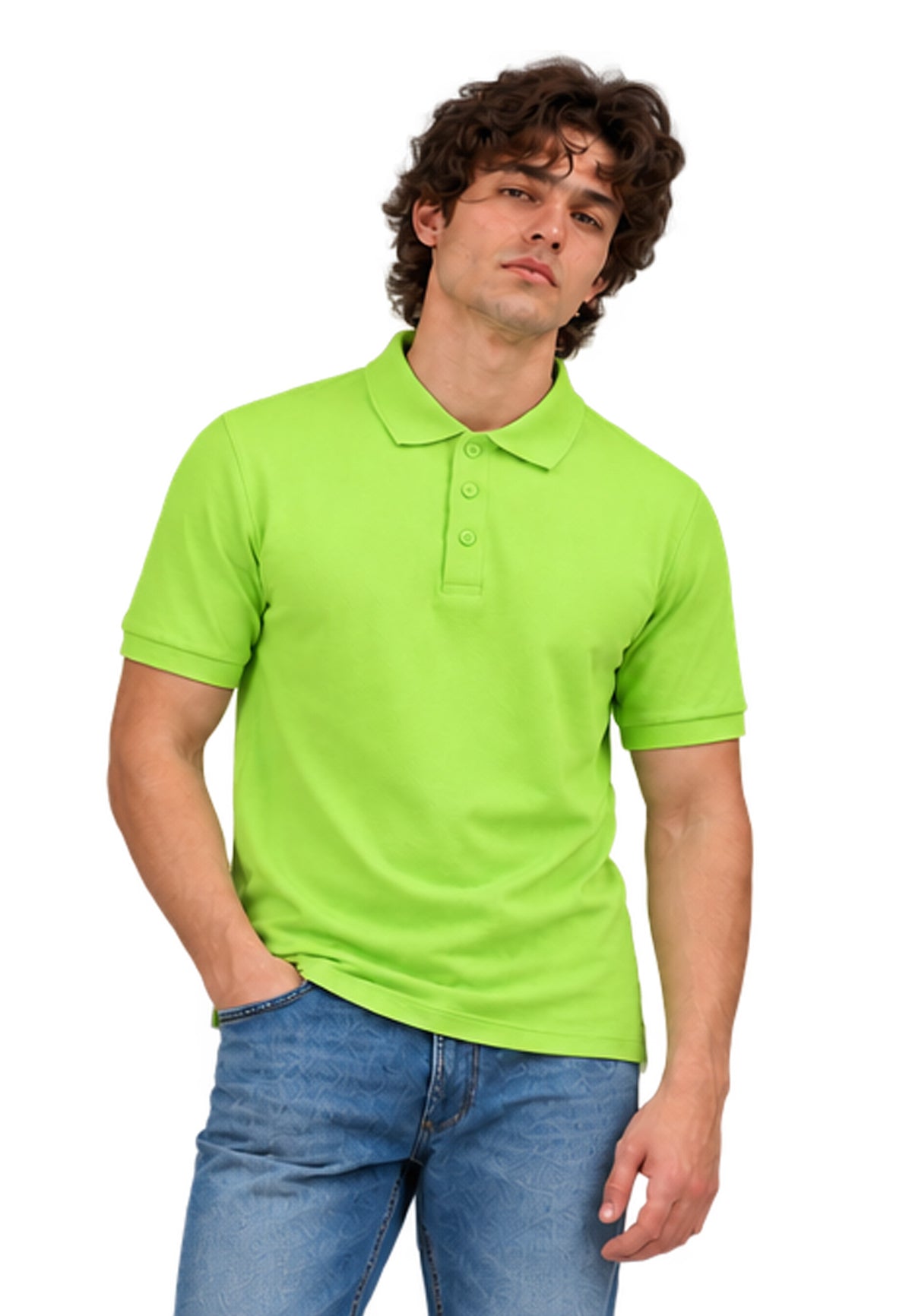 Switcher men's polo john color/364 limette