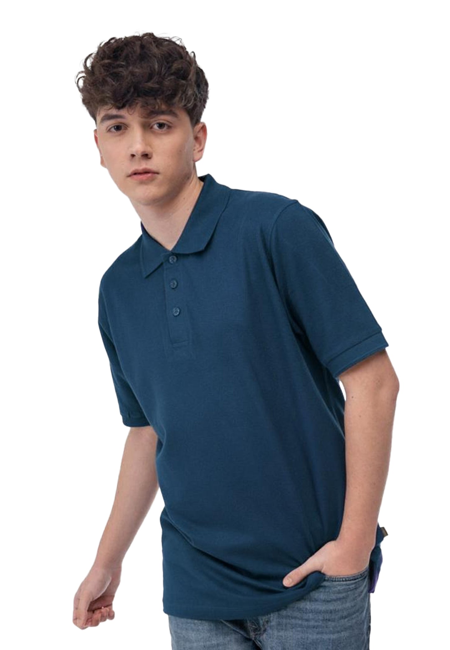 Switcher men's polo john color/245 petrol