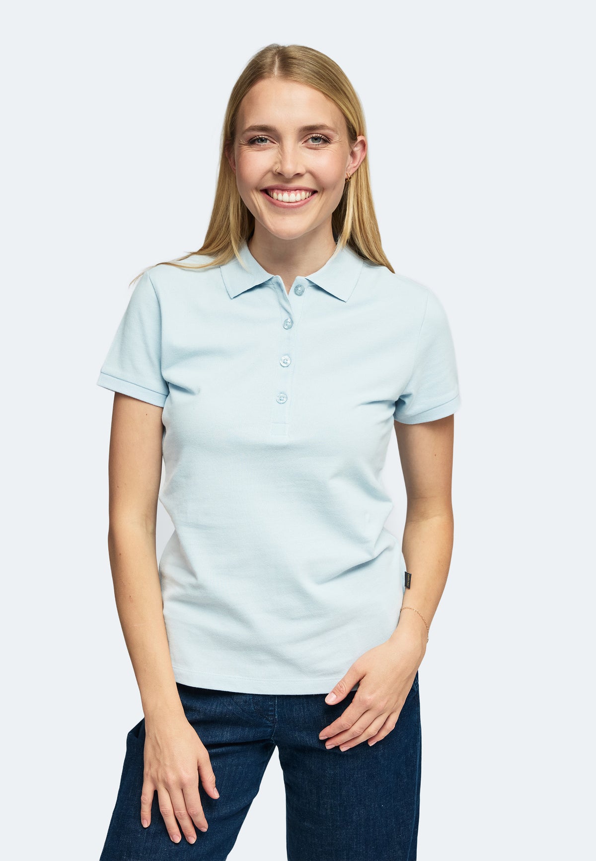 Switcher Lady polo stacy color/204 blue angel