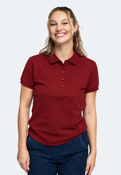 Switcher Lady polo stacy color/158 burgundy