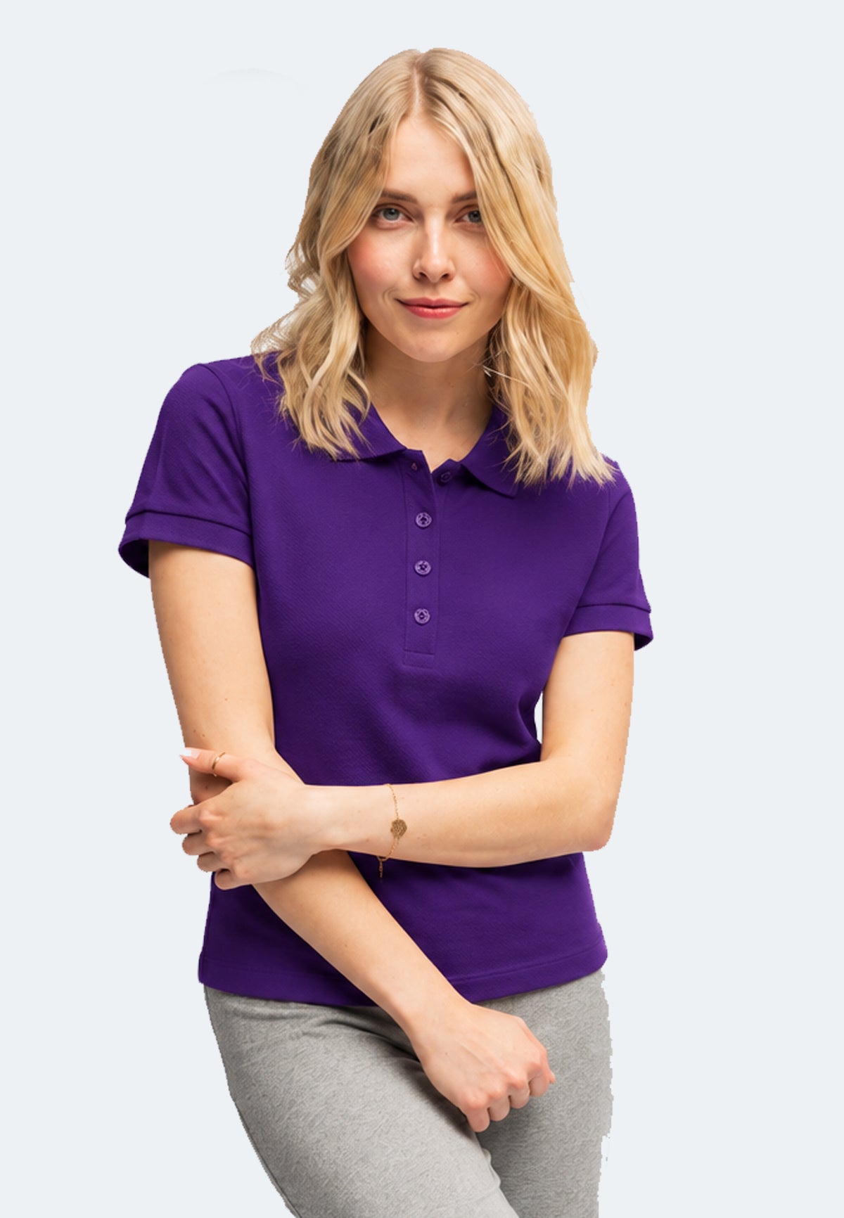 Switcher Lady polo stacy color/146 purple