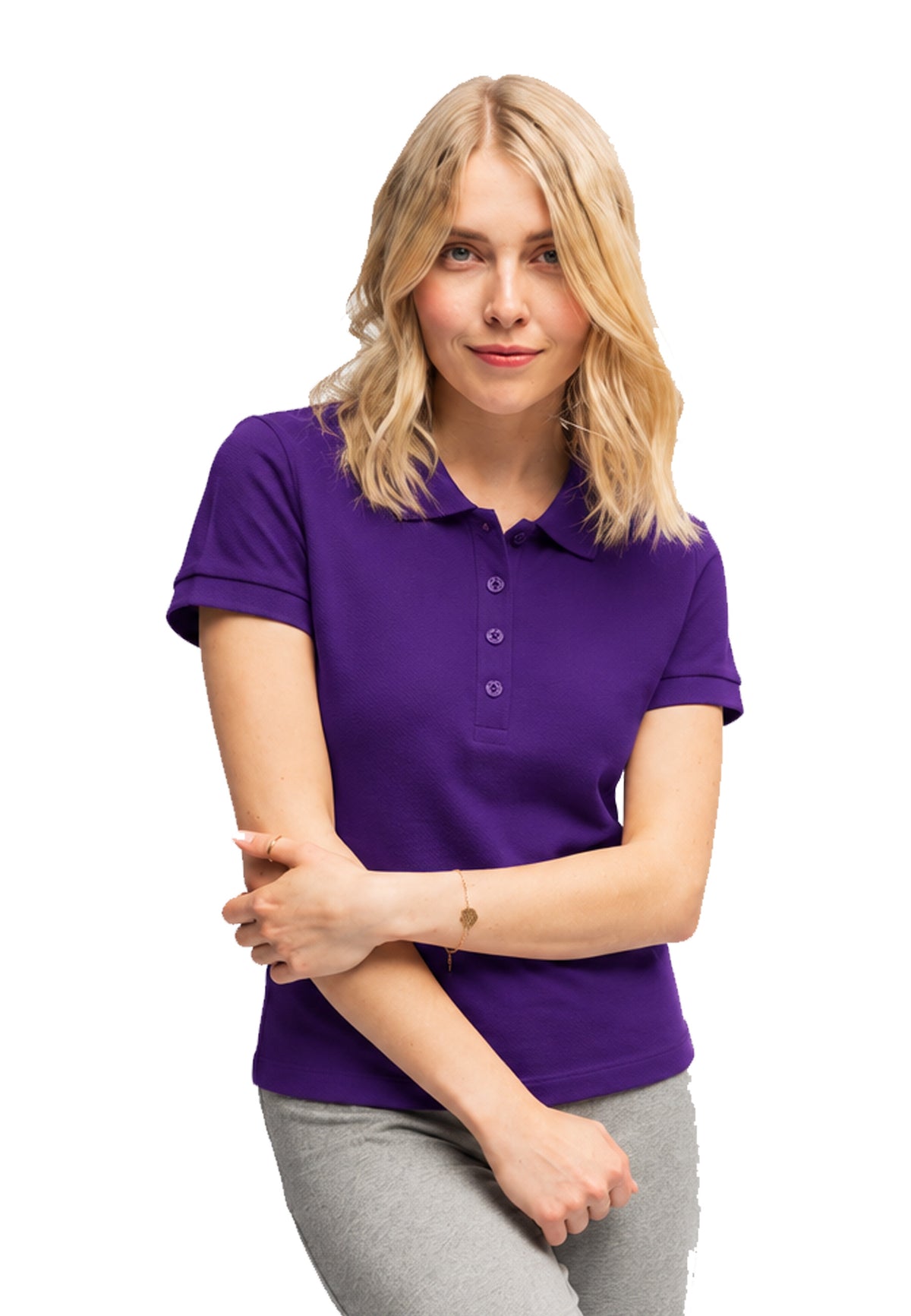 Switcher Lady polo stacy color/146 purple