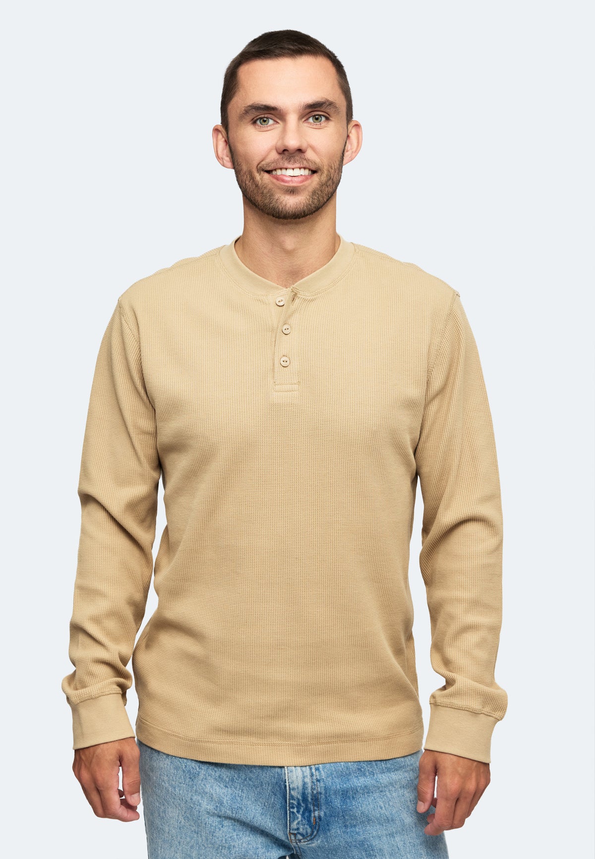 men sweatshirt sebastien color/655 amande
