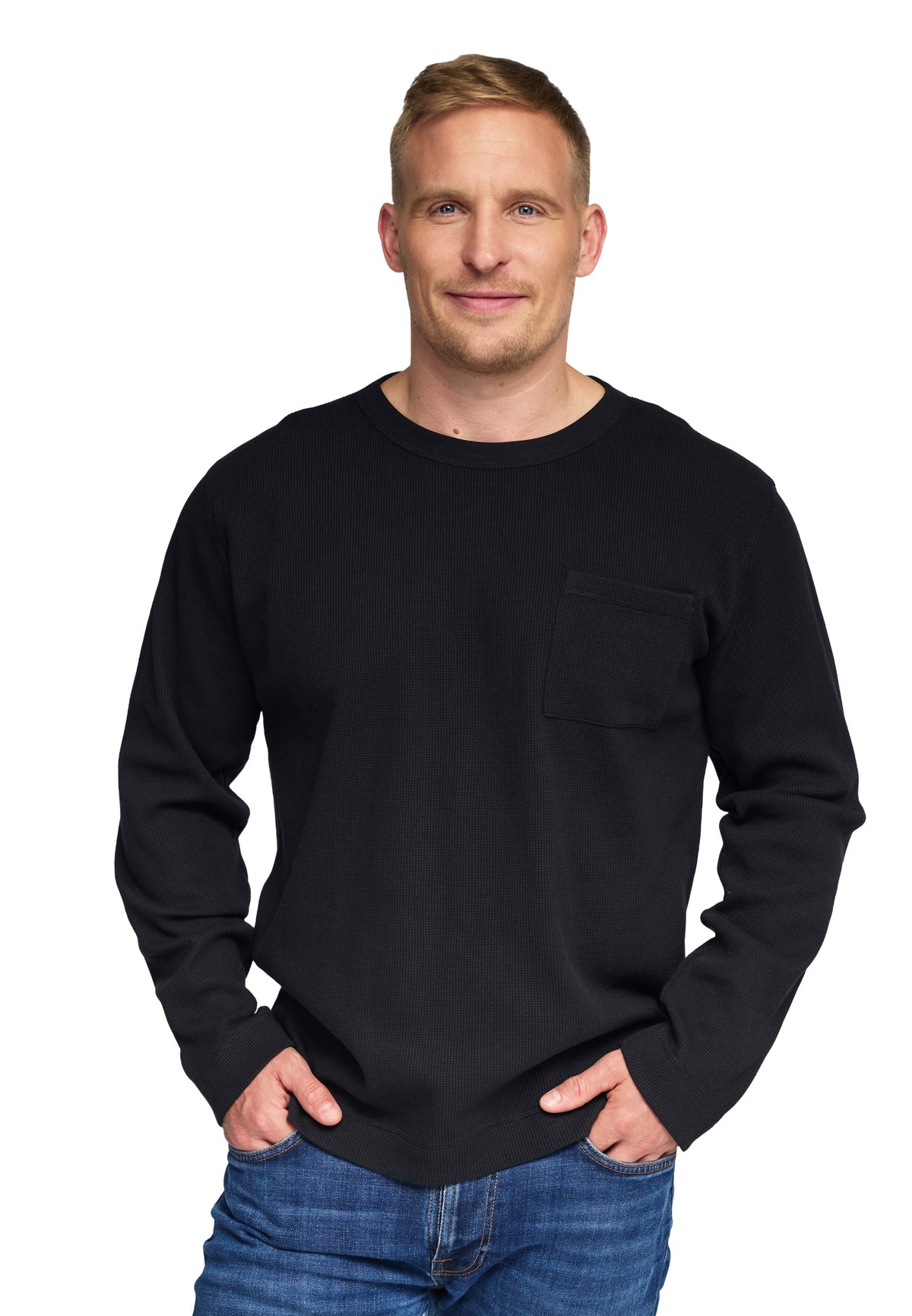 men sweatshirt simon color/40 noir