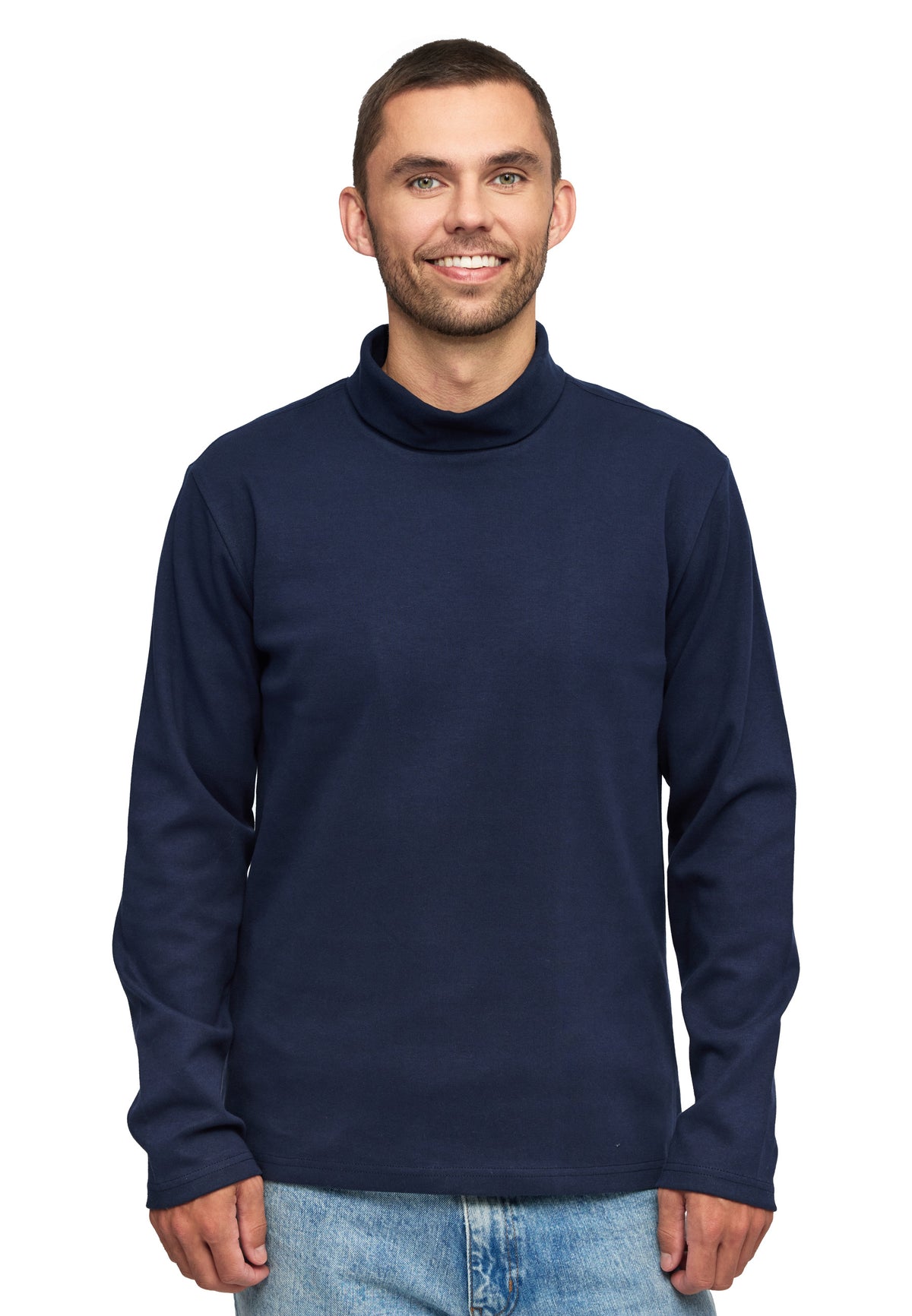 men sweatshirt Steve color/20 marine