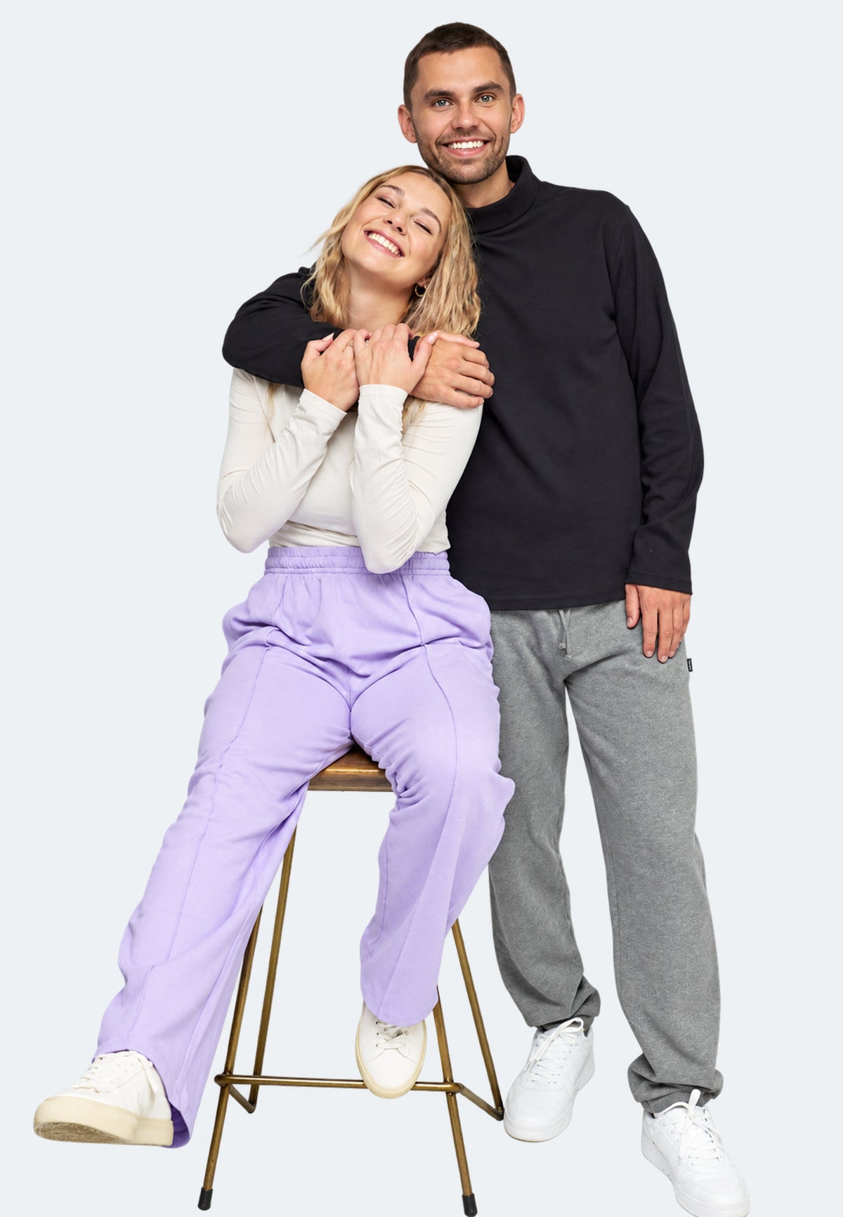 men sweatshirt Steve color/40 noir