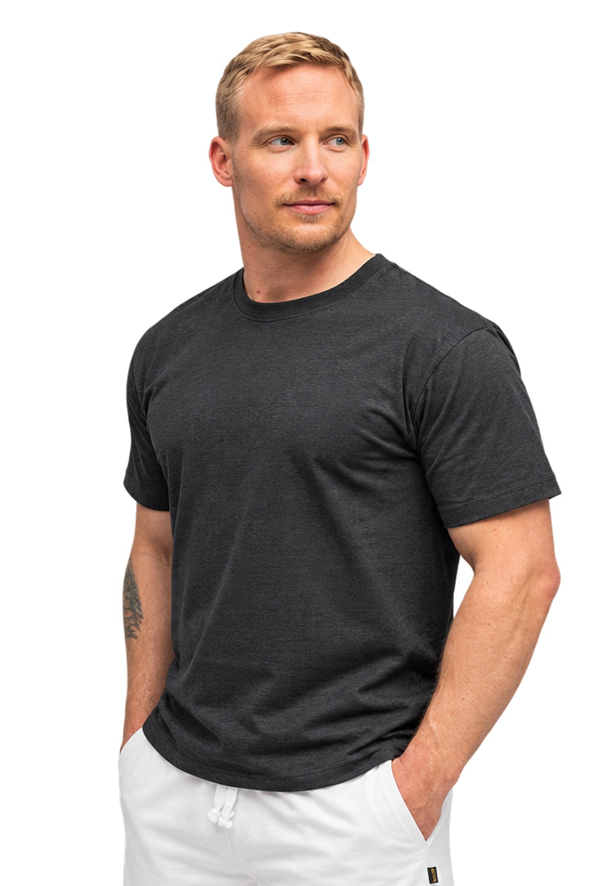 Switcher men's shirt Bob color/41 noir chine