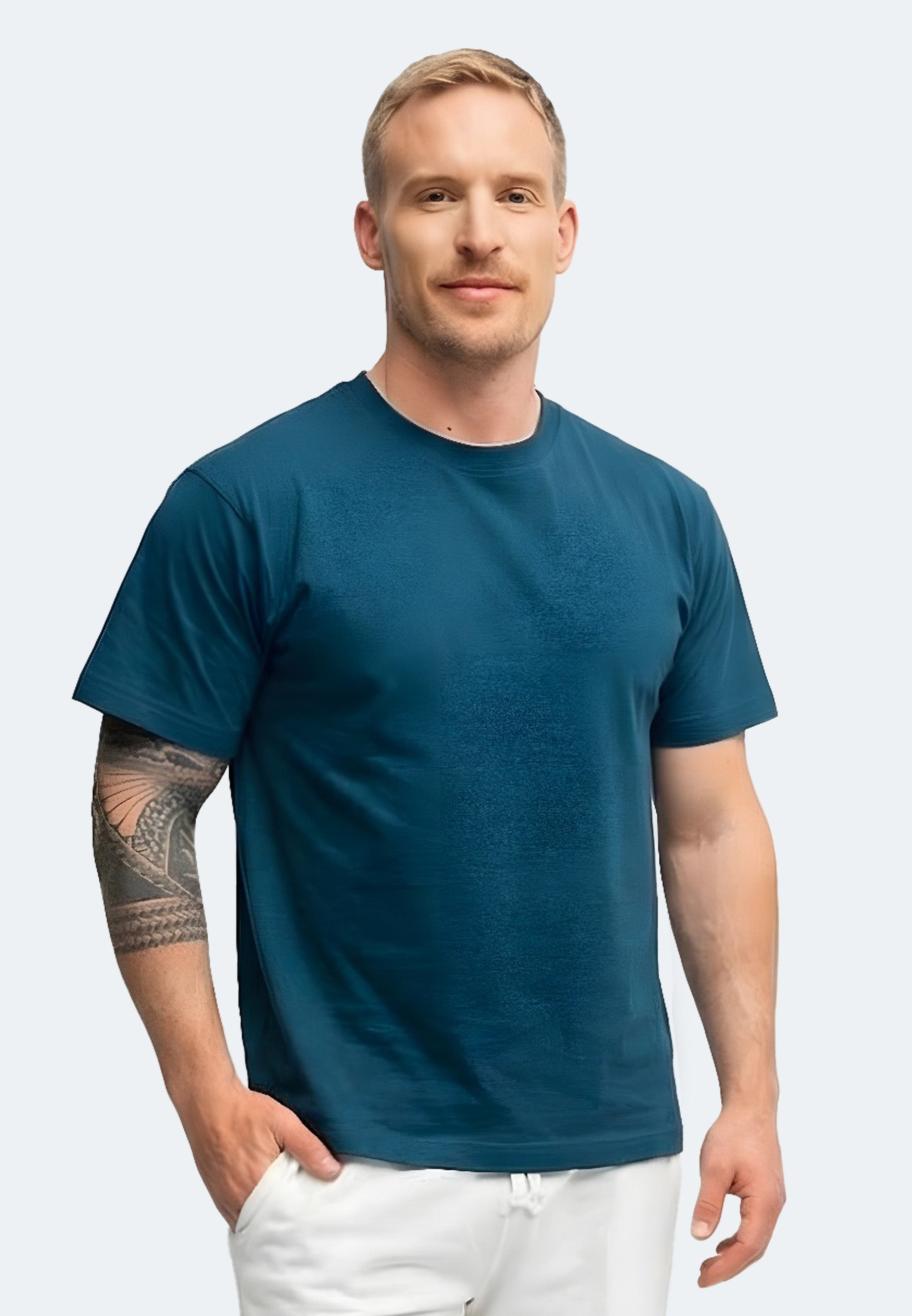 Chemise Switcher homme Bob color/245 bleu pétrole